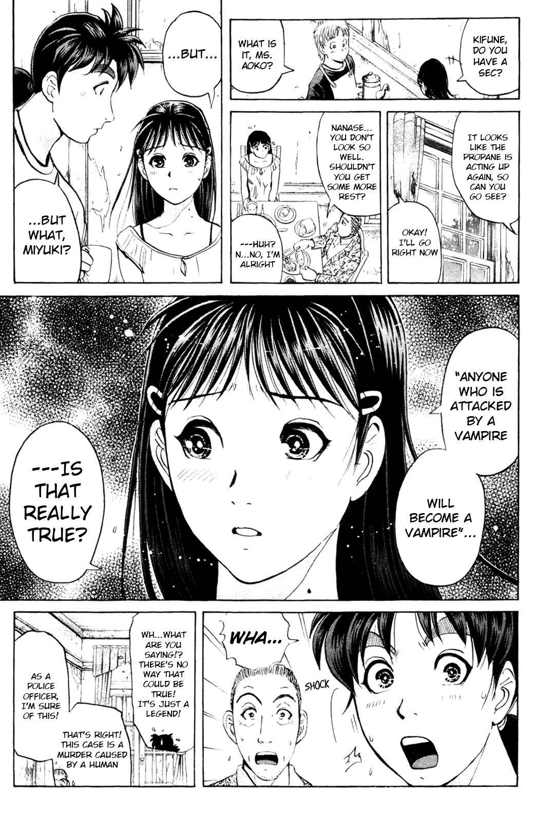 Kindaichi Shounen no Jikenbo: Vanpaia Densetsu Satsujin Jiken Chapter 4 page 7 - Chapter 4: Legendary Vampire Murders [4]