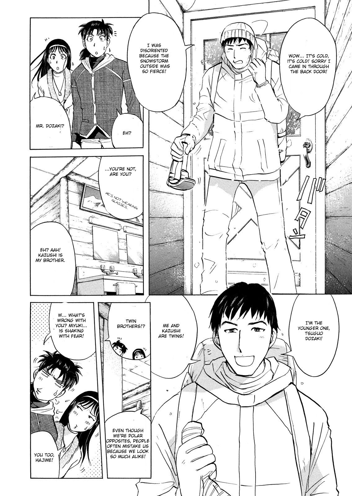 Kindaichi Shounen no Jikenbo: Vanpaia Densetsu Satsujin Jiken Chapter 40 page 5 - Chapter 40: Snow Spirit Legend Murder Case 2