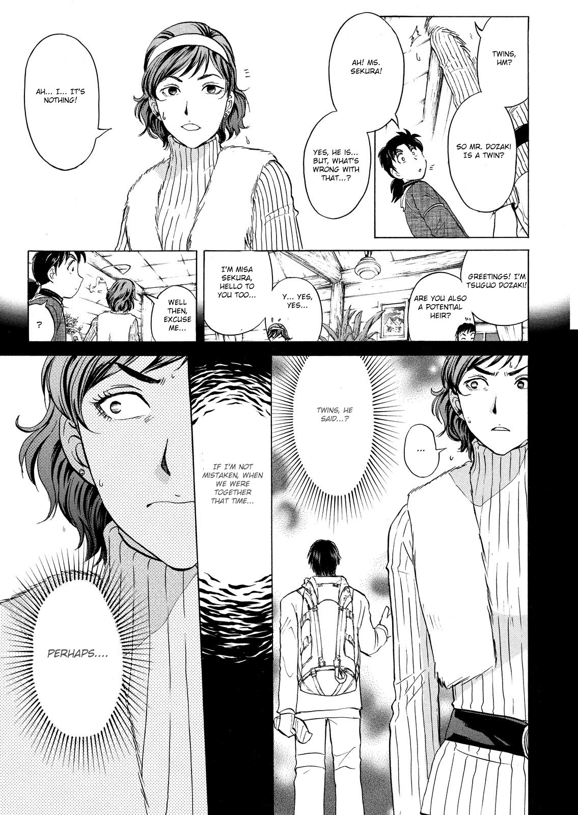 Kindaichi Shounen no Jikenbo: Vanpaia Densetsu Satsujin Jiken Chapter 40 page 6 - Chapter 40: Snow Spirit Legend Murder Case 2