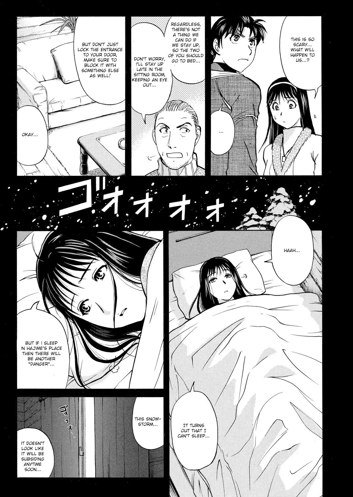 Kindaichi Shounen no Jikenbo: Vanpaia Densetsu Satsujin Jiken Chapter 42 page 10 - Chapter 42: Snow Spirit Legend Murder Case 4