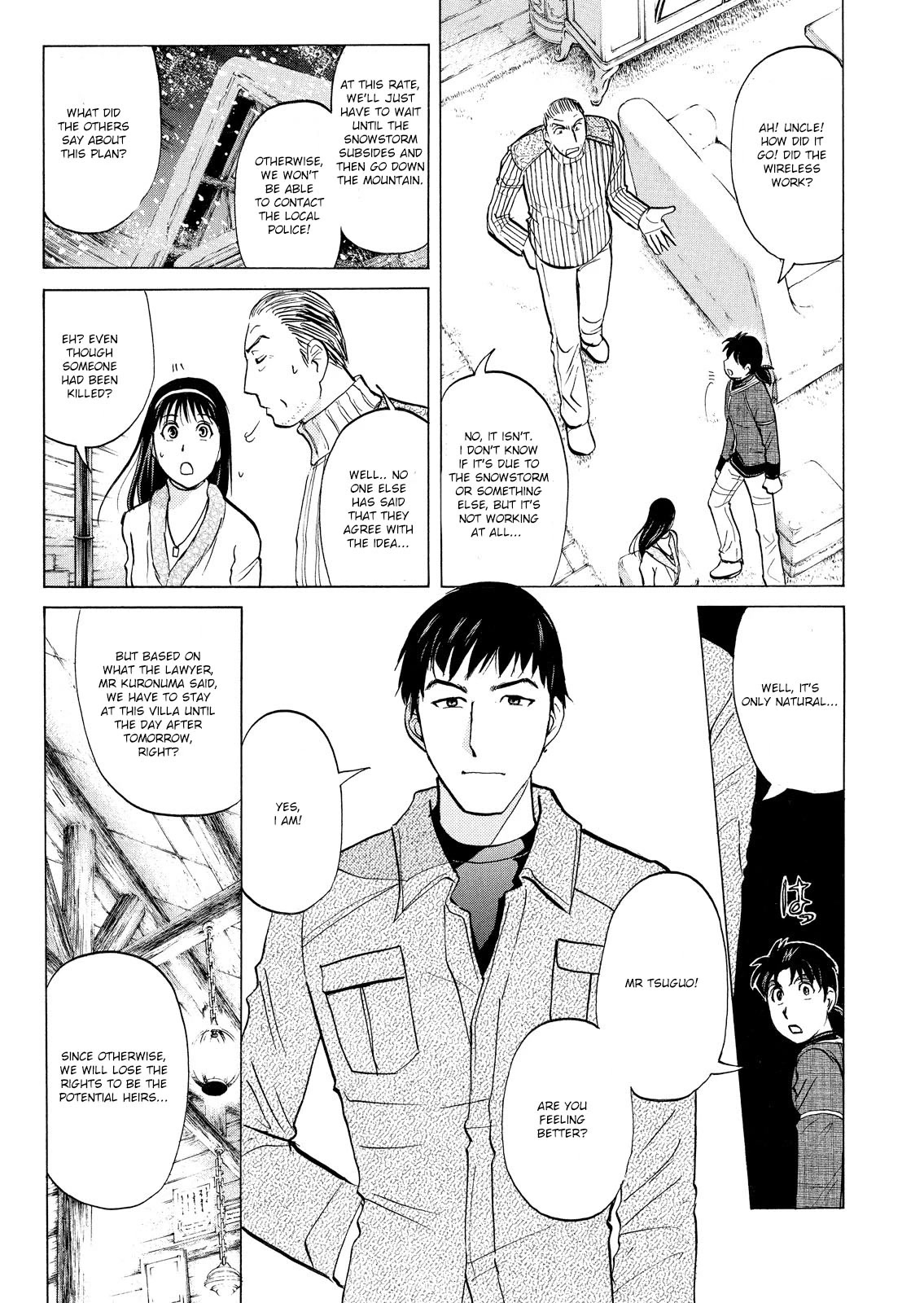 Kindaichi Shounen no Jikenbo: Vanpaia Densetsu Satsujin Jiken Chapter 42 page 4 - Chapter 42: Snow Spirit Legend Murder Case 4