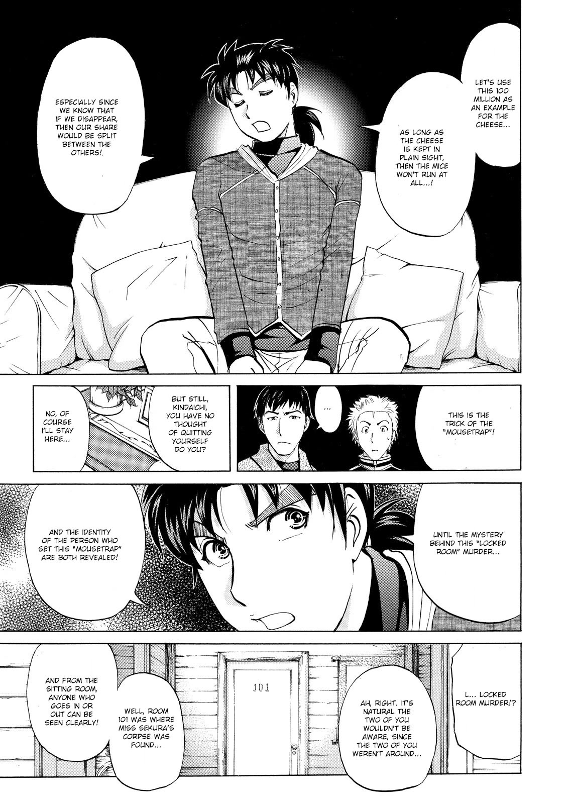 Kindaichi Shounen no Jikenbo: Vanpaia Densetsu Satsujin Jiken Chapter 42 page 6 - Chapter 42: Snow Spirit Legend Murder Case 4