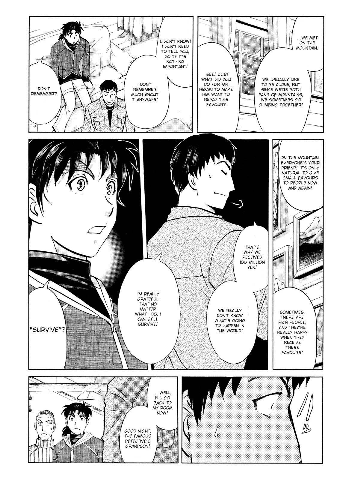 Kindaichi Shounen no Jikenbo: Vanpaia Densetsu Satsujin Jiken Chapter 42 page 9 - Chapter 42: Snow Spirit Legend Murder Case 4