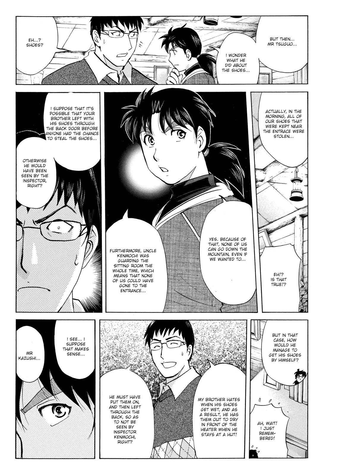 Kindaichi Shounen no Jikenbo: Vanpaia Densetsu Satsujin Jiken Chapter 43 page 6 - Chapter 43: Snow Spirit Legend Murder Case 5