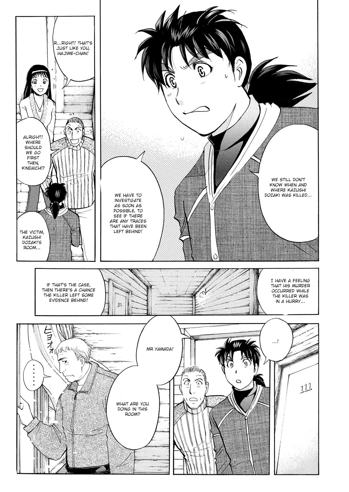 Kindaichi Shounen no Jikenbo: Vanpaia Densetsu Satsujin Jiken Chapter 45 page 10 - Chapter 45: Snow Spirit Legend Murder Case 7