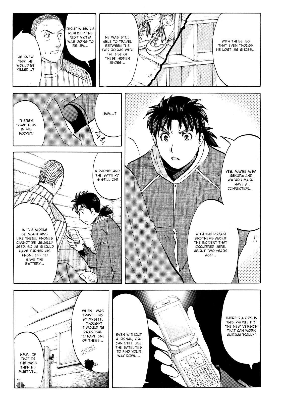 Kindaichi Shounen no Jikenbo: Vanpaia Densetsu Satsujin Jiken Chapter 45 page 12 - Chapter 45: Snow Spirit Legend Murder Case 7