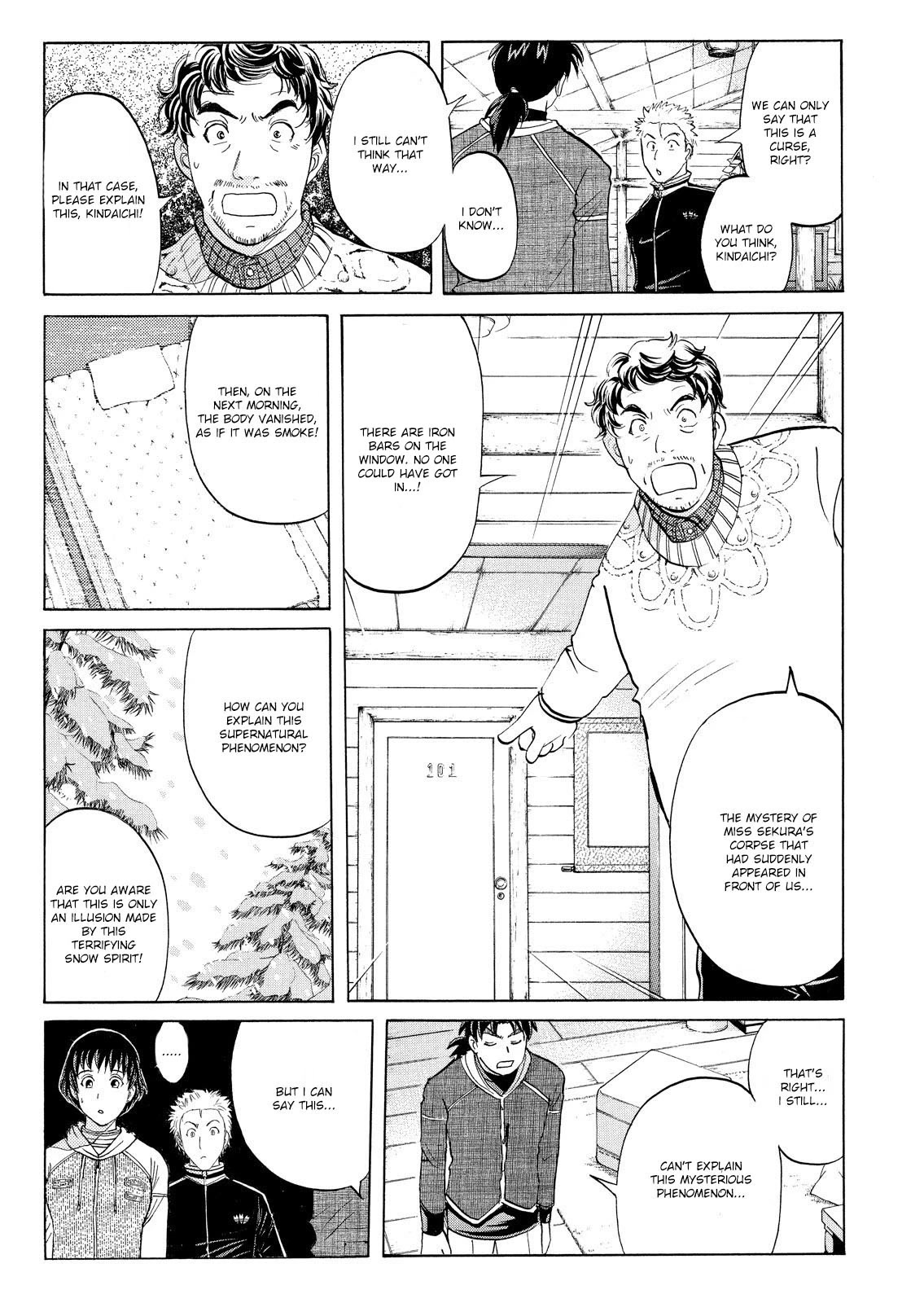 Kindaichi Shounen no Jikenbo: Vanpaia Densetsu Satsujin Jiken Chapter 45 page 6 - Chapter 45: Snow Spirit Legend Murder Case 7