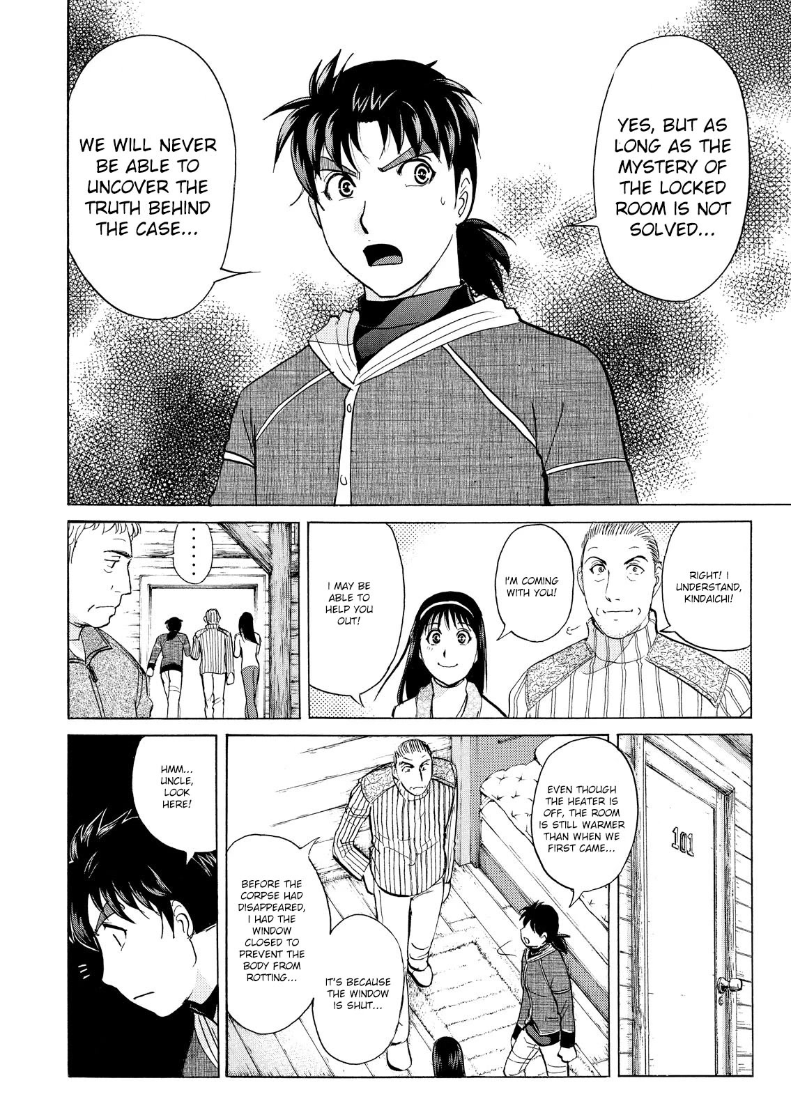 Kindaichi Shounen no Jikenbo: Vanpaia Densetsu Satsujin Jiken Chapter 46 page 15 - Chapter 46: Snow Spirit Legend Murder Case 8