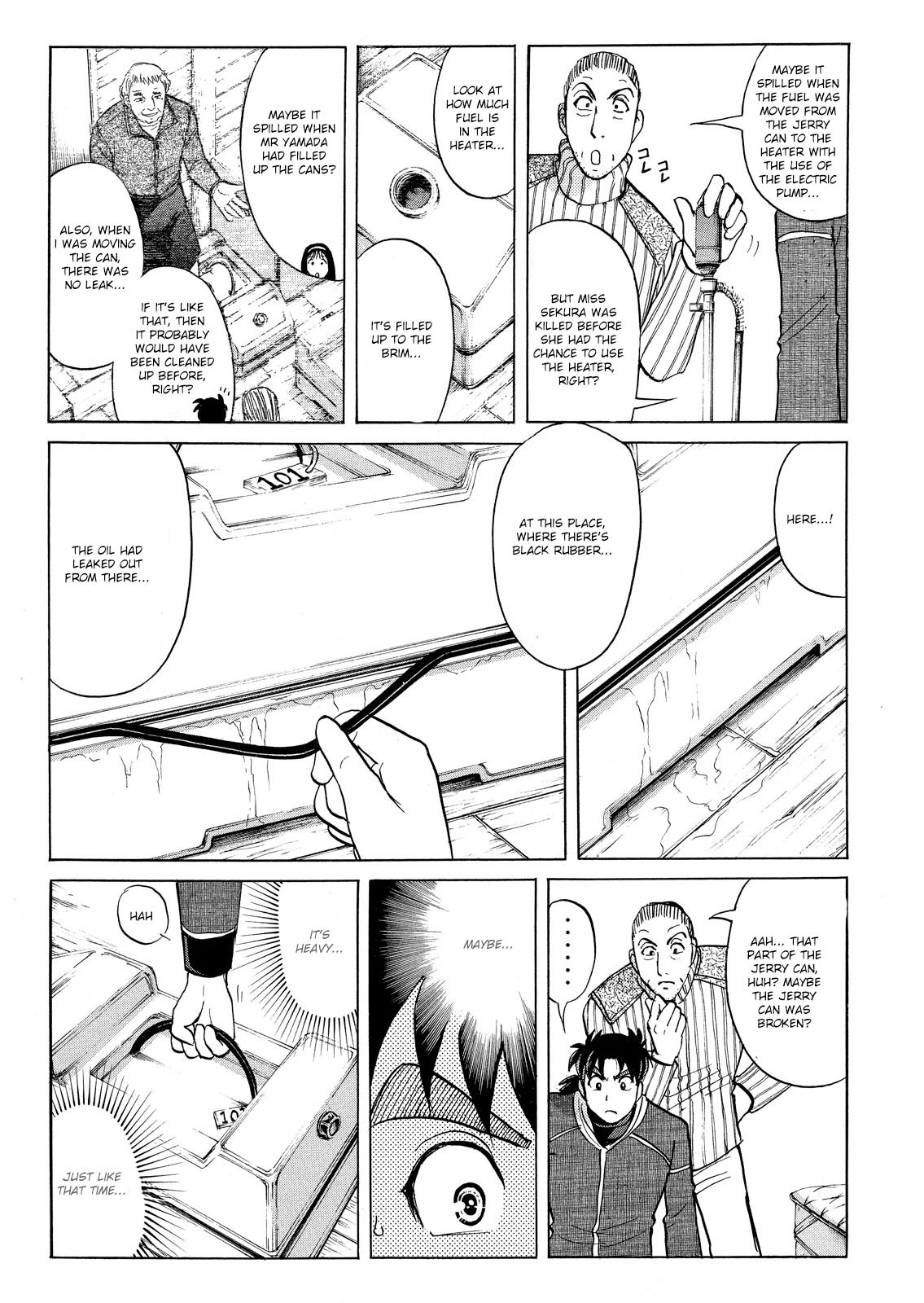 Kindaichi Shounen no Jikenbo: Vanpaia Densetsu Satsujin Jiken Chapter 46 page 18 - Chapter 46: Snow Spirit Legend Murder Case 8