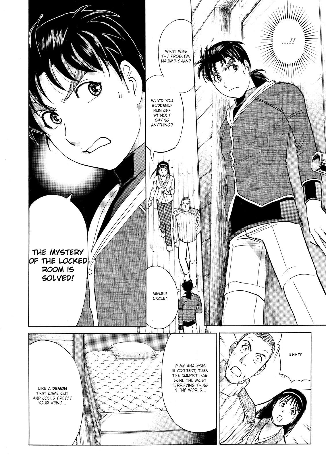 Kindaichi Shounen no Jikenbo: Vanpaia Densetsu Satsujin Jiken Chapter 46 page 21 - Chapter 46: Snow Spirit Legend Murder Case 8