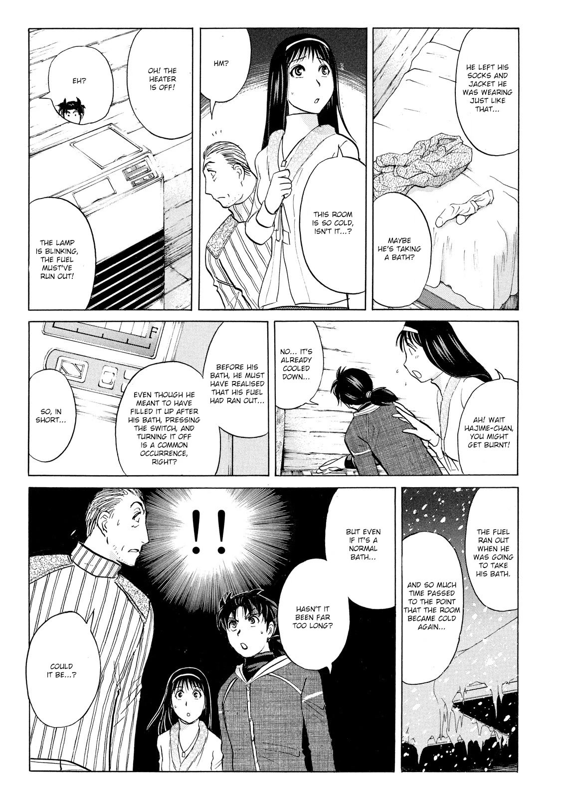 Kindaichi Shounen no Jikenbo: Vanpaia Densetsu Satsujin Jiken Chapter 46 page 8 - Chapter 46: Snow Spirit Legend Murder Case 8