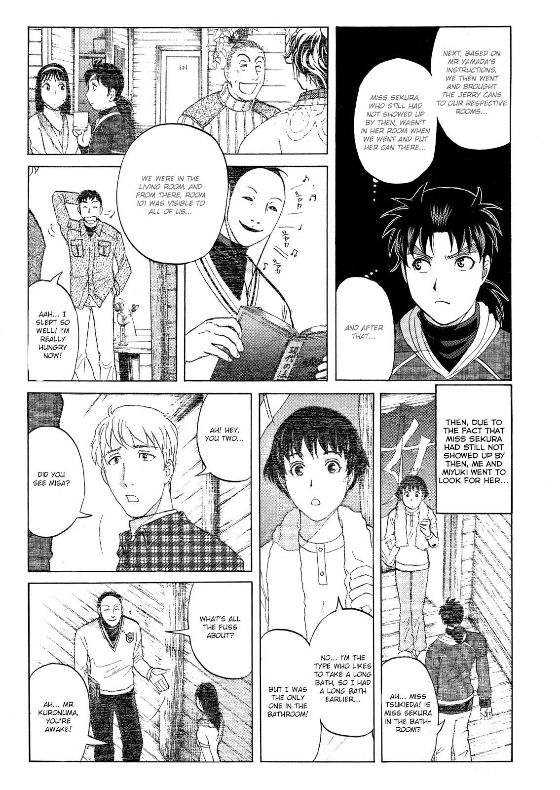 Kindaichi Shounen no Jikenbo: Vanpaia Densetsu Satsujin Jiken Chapter 47 page 12 - Chapter 47: Snow Spirit Legend Murder Case 9