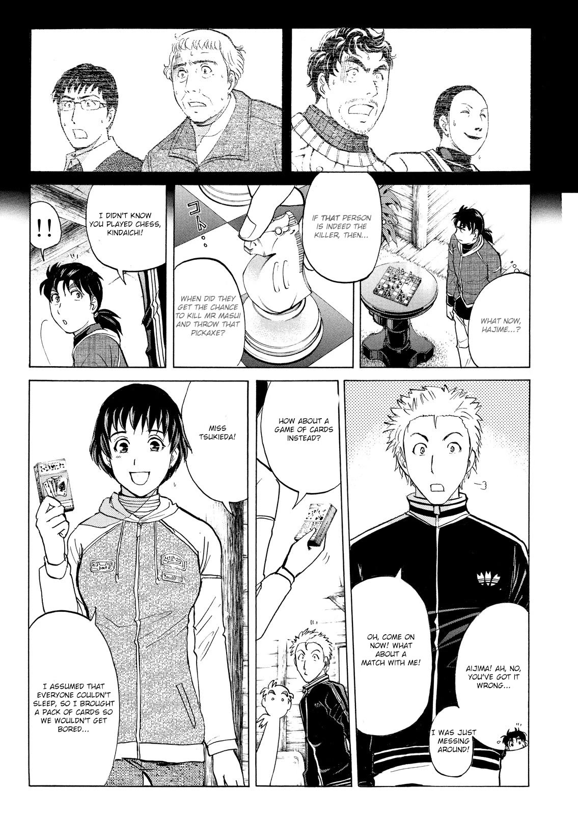 Kindaichi Shounen no Jikenbo: Vanpaia Densetsu Satsujin Jiken Chapter 47 page 14 - Chapter 47: Snow Spirit Legend Murder Case 9