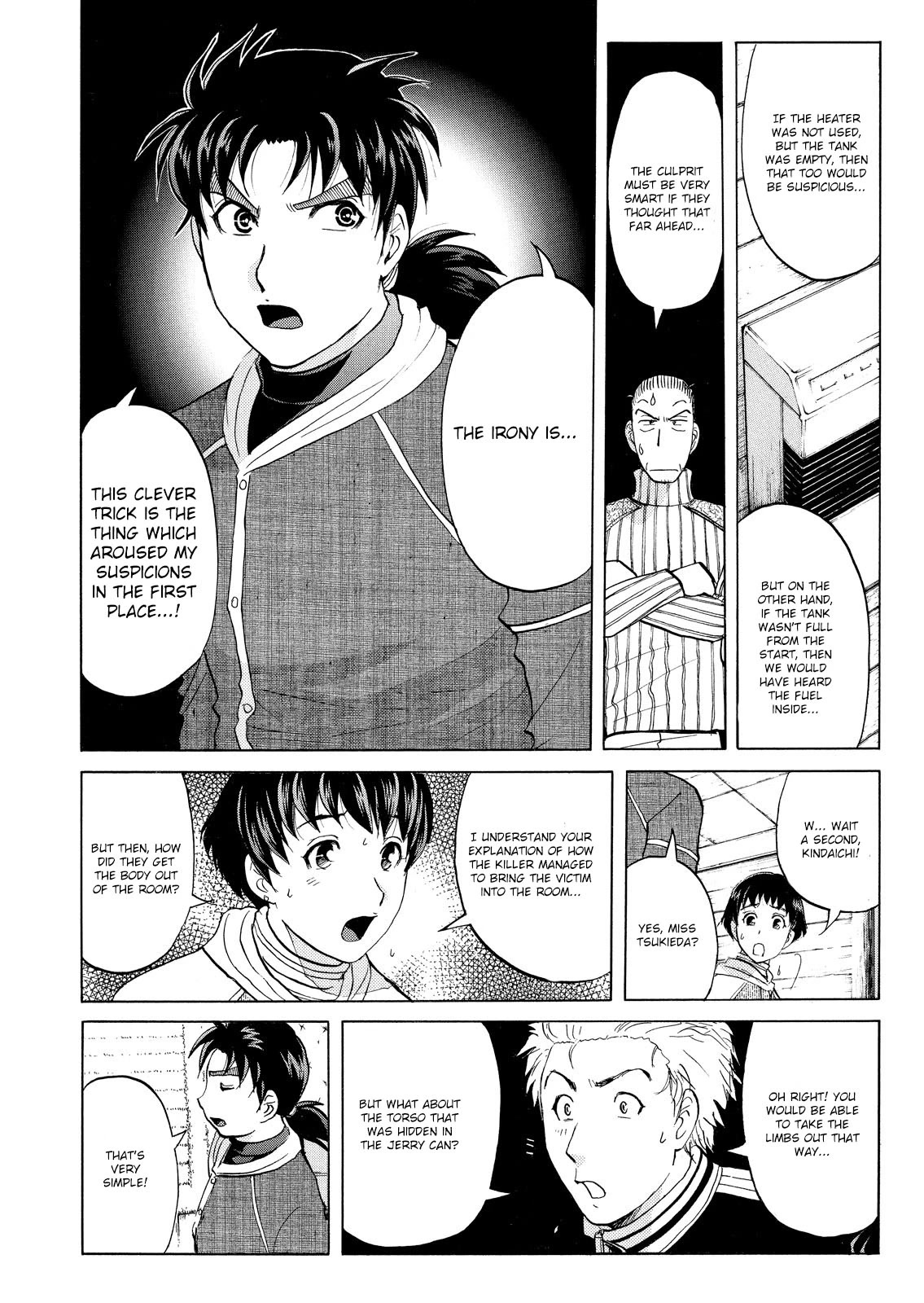Kindaichi Shounen no Jikenbo: Vanpaia Densetsu Satsujin Jiken Chapter 48 page 17 - Chapter 48: Snow Spirit Legend Murder Case 10