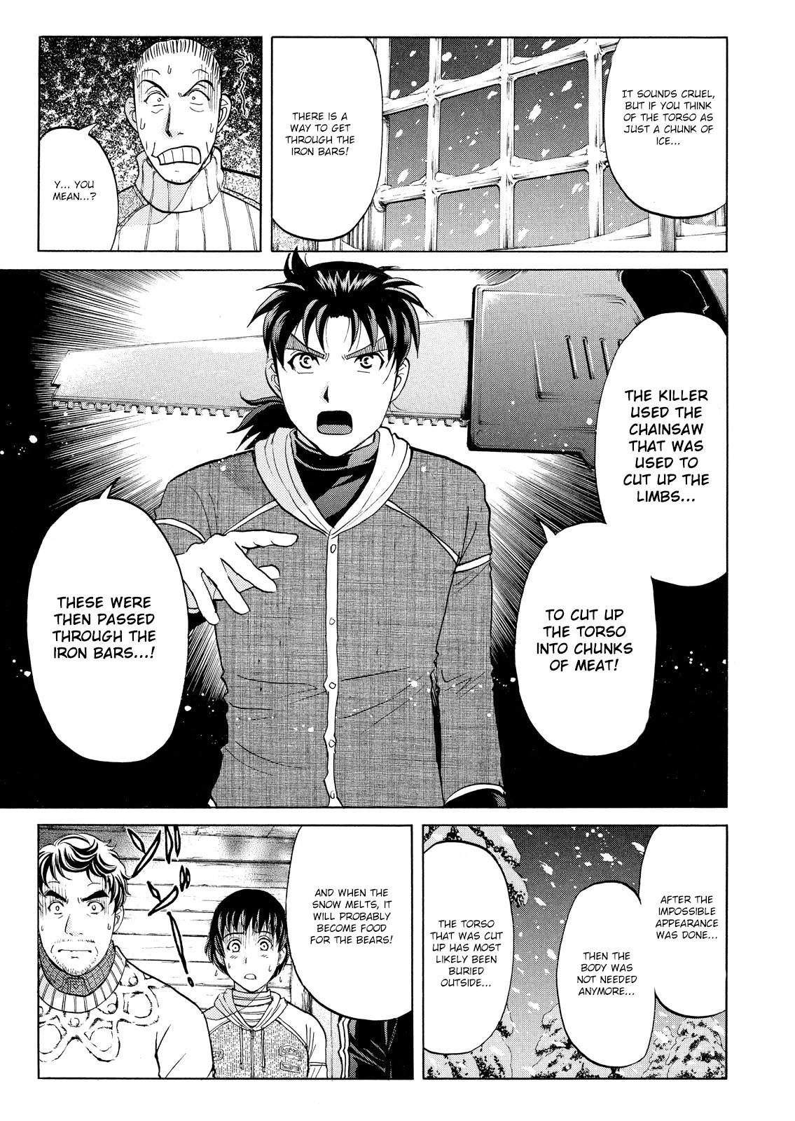 Kindaichi Shounen no Jikenbo: Vanpaia Densetsu Satsujin Jiken Chapter 48 page 18 - Chapter 48: Snow Spirit Legend Murder Case 10
