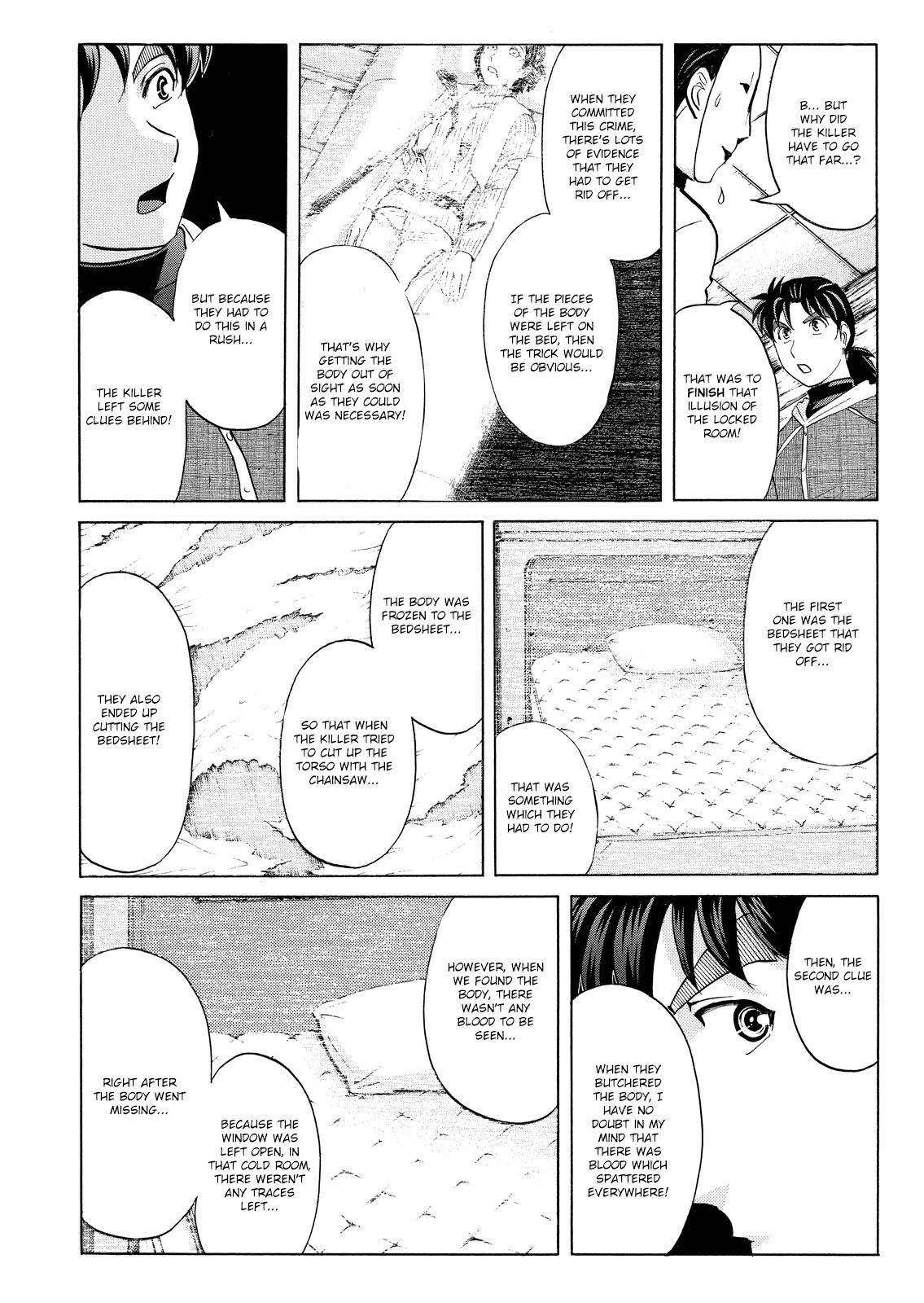 Kindaichi Shounen no Jikenbo: Vanpaia Densetsu Satsujin Jiken Chapter 48 page 19 - Chapter 48: Snow Spirit Legend Murder Case 10