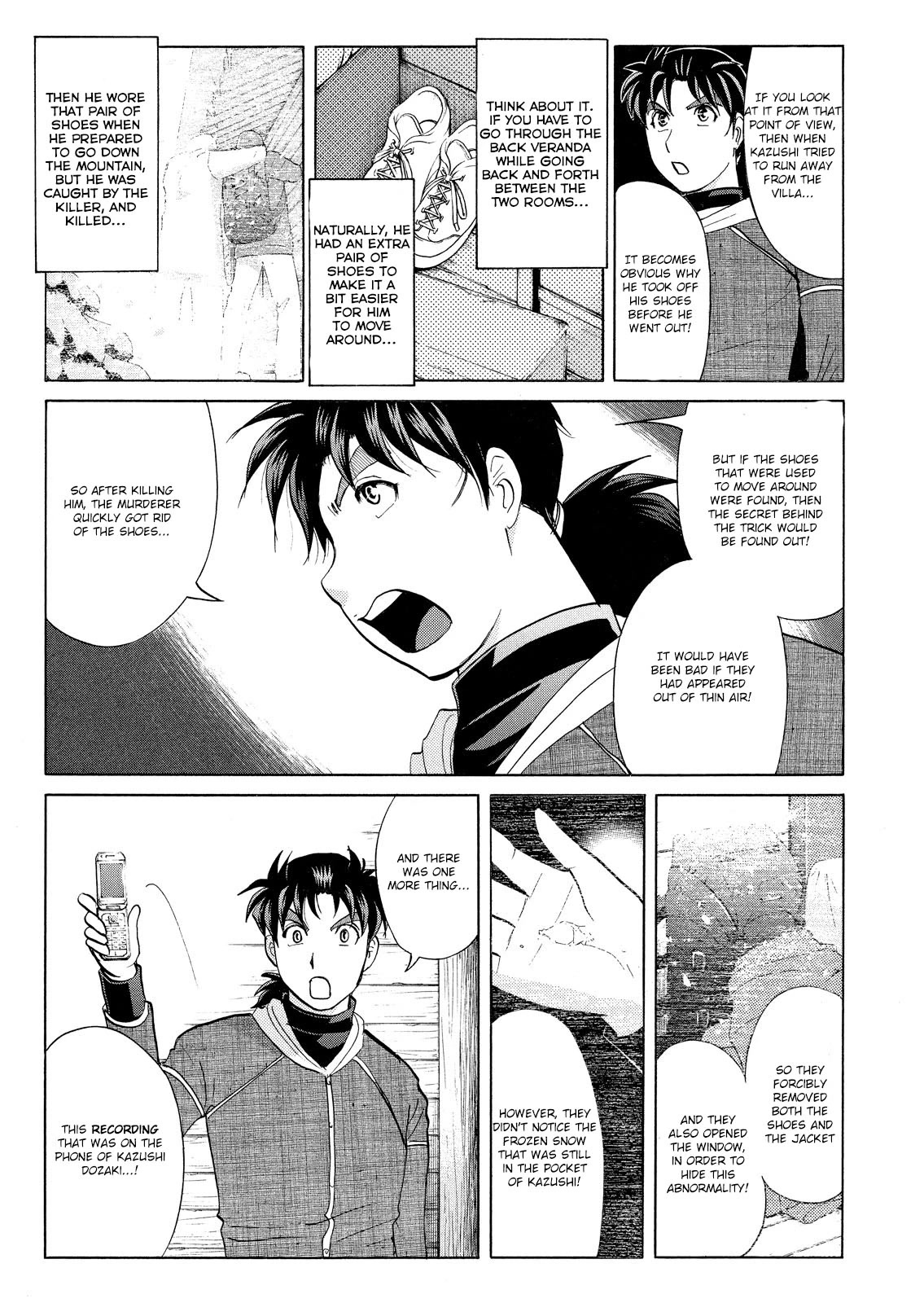 Kindaichi Shounen no Jikenbo: Vanpaia Densetsu Satsujin Jiken Chapter 49 page 10 - Chapter 49: Snow Spirit Legend Murder Case 11