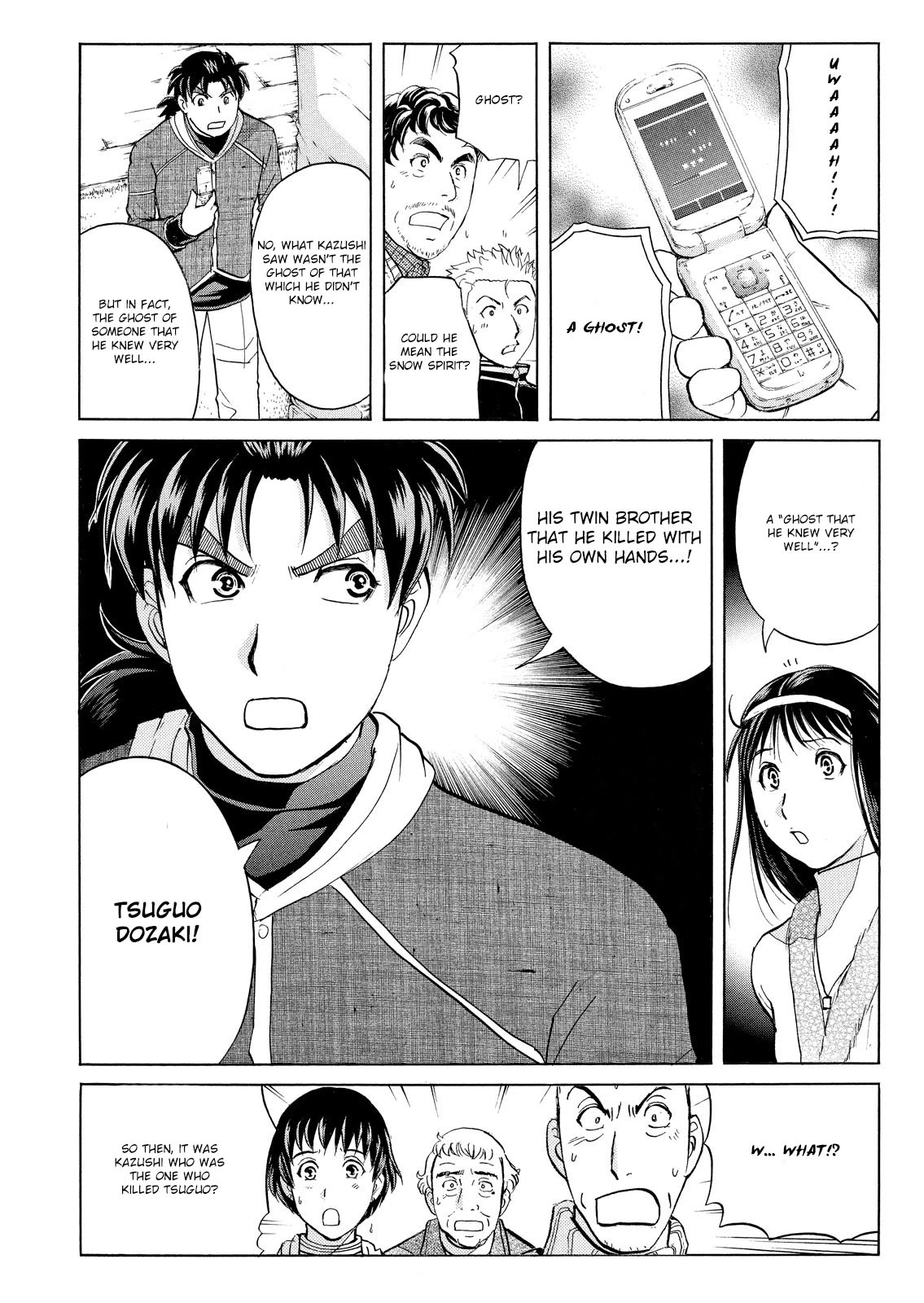 Kindaichi Shounen no Jikenbo: Vanpaia Densetsu Satsujin Jiken Chapter 49 page 11 - Chapter 49: Snow Spirit Legend Murder Case 11