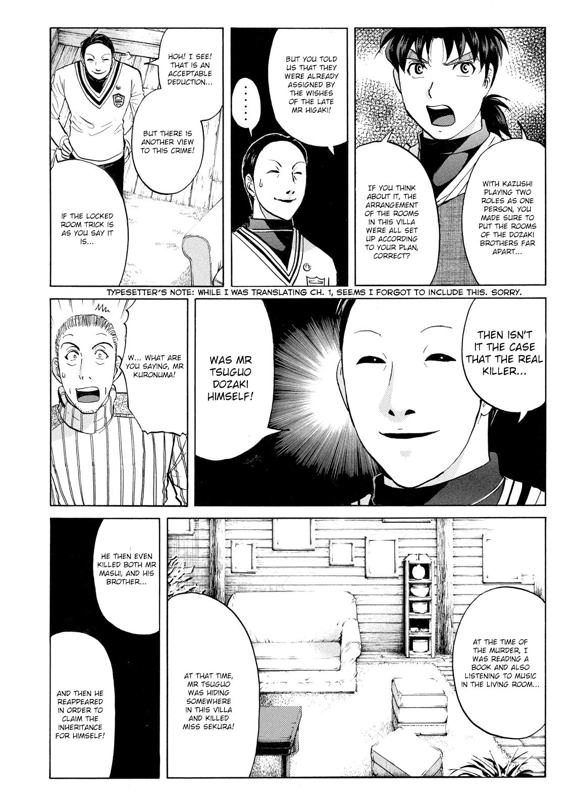 Kindaichi Shounen no Jikenbo: Vanpaia Densetsu Satsujin Jiken Chapter 49 page 21 - Chapter 49: Snow Spirit Legend Murder Case 11