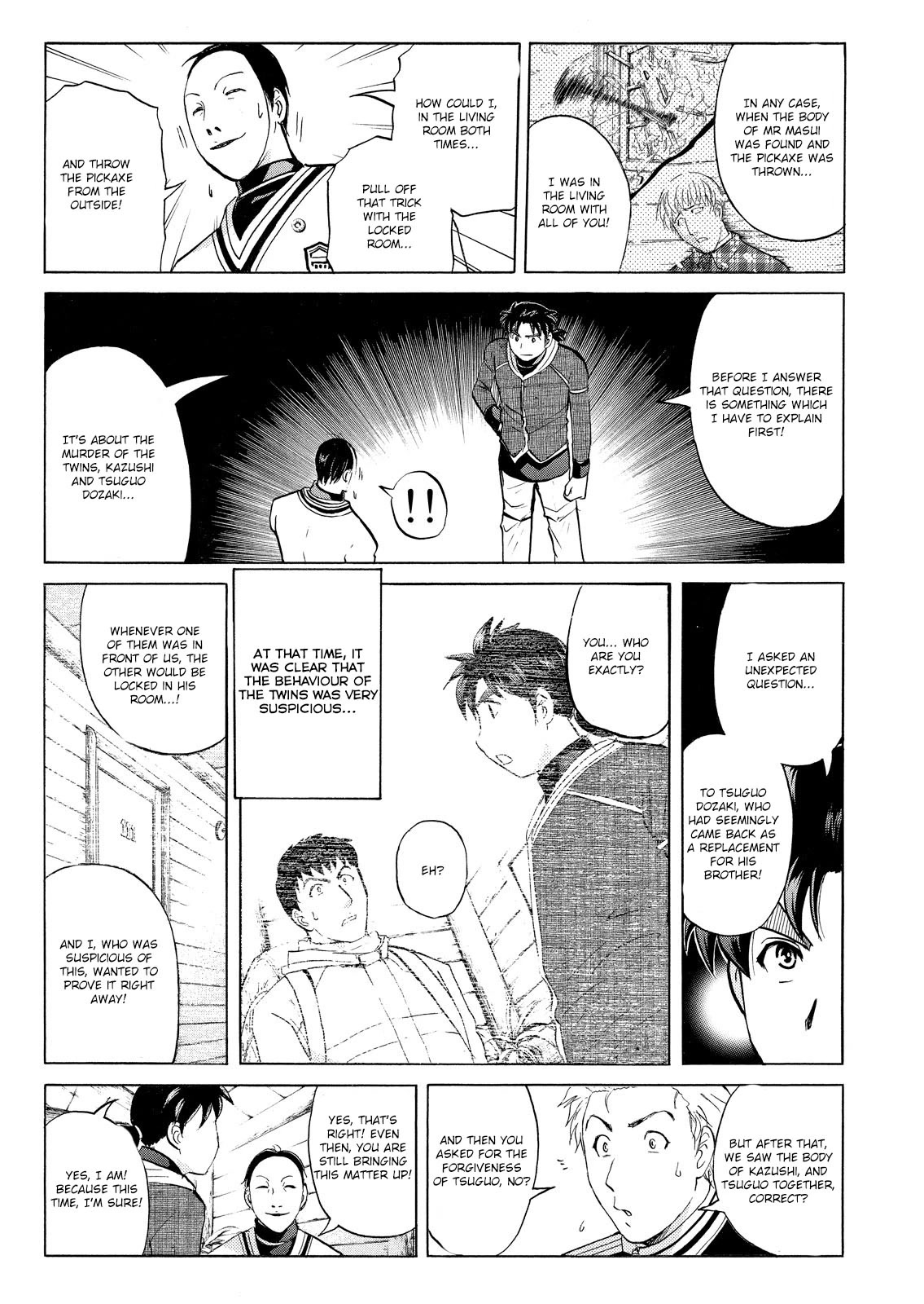 Kindaichi Shounen no Jikenbo: Vanpaia Densetsu Satsujin Jiken Chapter 49 page 8 - Chapter 49: Snow Spirit Legend Murder Case 11
