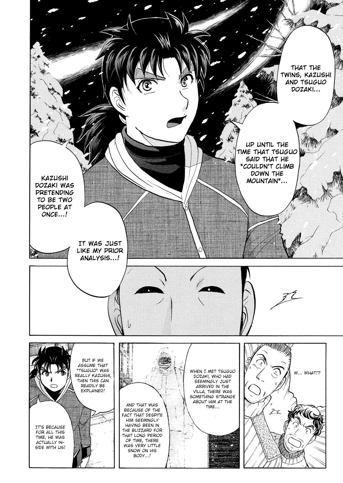 Kindaichi Shounen no Jikenbo: Vanpaia Densetsu Satsujin Jiken Chapter 49 page 9 - Chapter 49: Snow Spirit Legend Murder Case 11