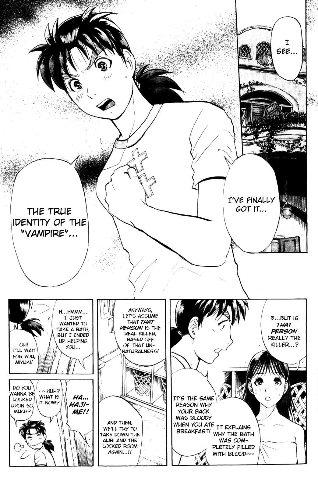 Kindaichi Shounen no Jikenbo: Vanpaia Densetsu Satsujin Jiken Chapter 5 page 21 - Chapter 5: Legendary Vampire Murders [5]