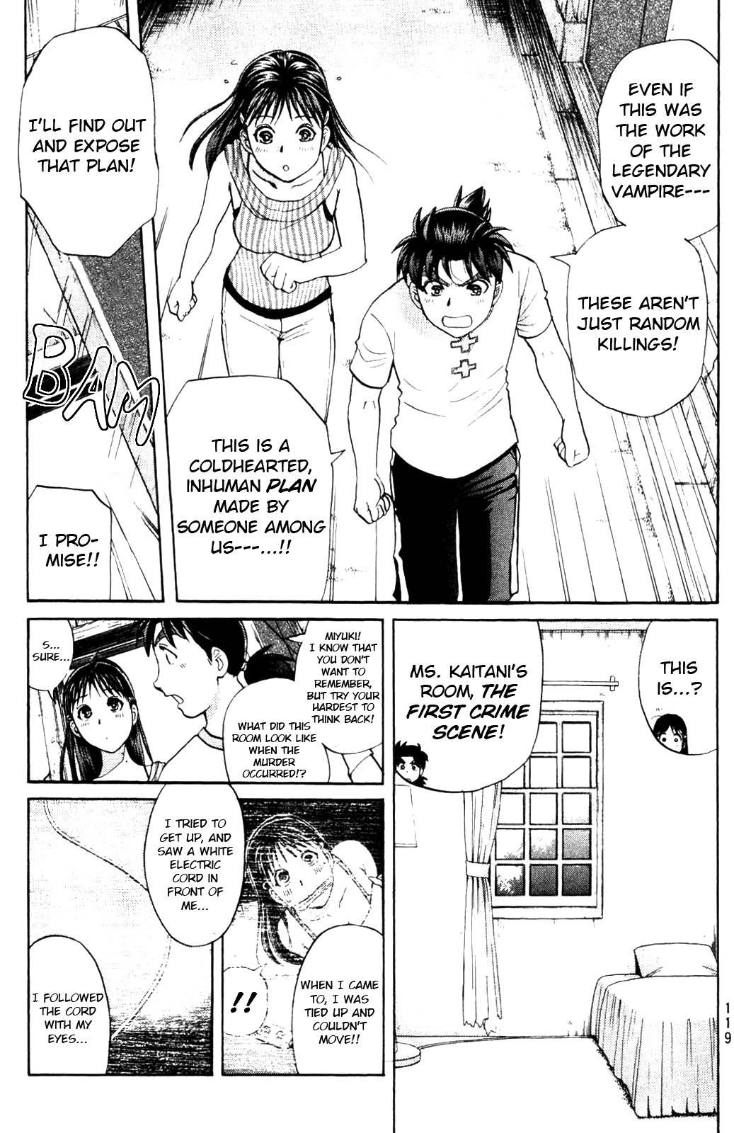 Kindaichi Shounen no Jikenbo: Vanpaia Densetsu Satsujin Jiken Chapter 5 page 3 - Chapter 5: Legendary Vampire Murders [5]
