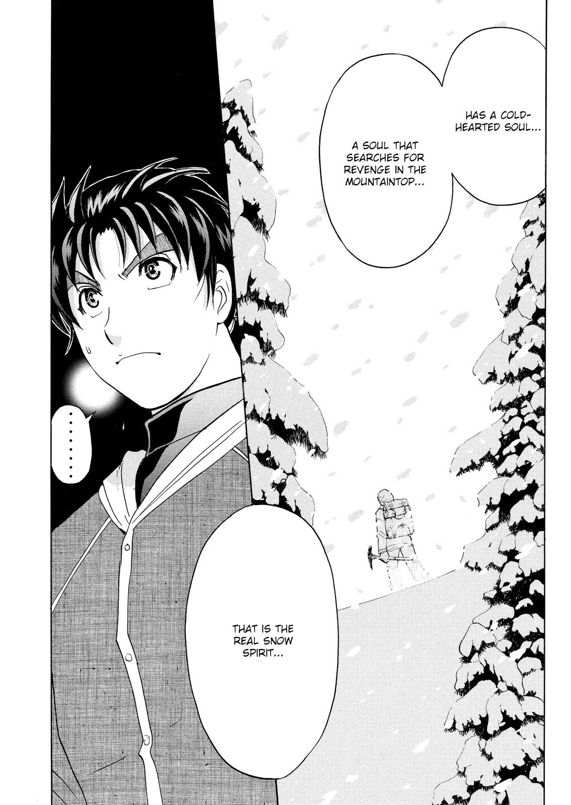 Kindaichi Shounen no Jikenbo: Vanpaia Densetsu Satsujin Jiken Chapter 50 page 25 - Chapter 50: Snow Spirit Legend Murder Case 12