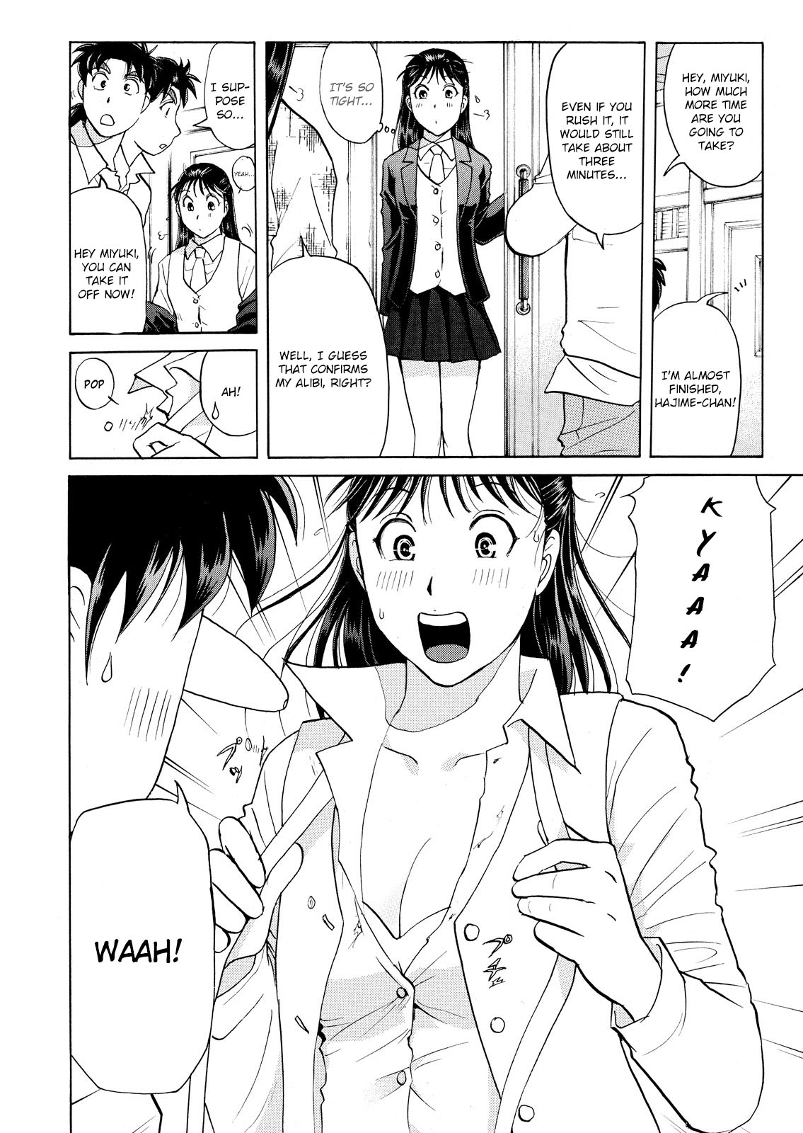Kindaichi Shounen no Jikenbo: Vanpaia Densetsu Satsujin Jiken Chapter 55 page 19 - Chapter 55: Chidamari's Room Murder Case 2