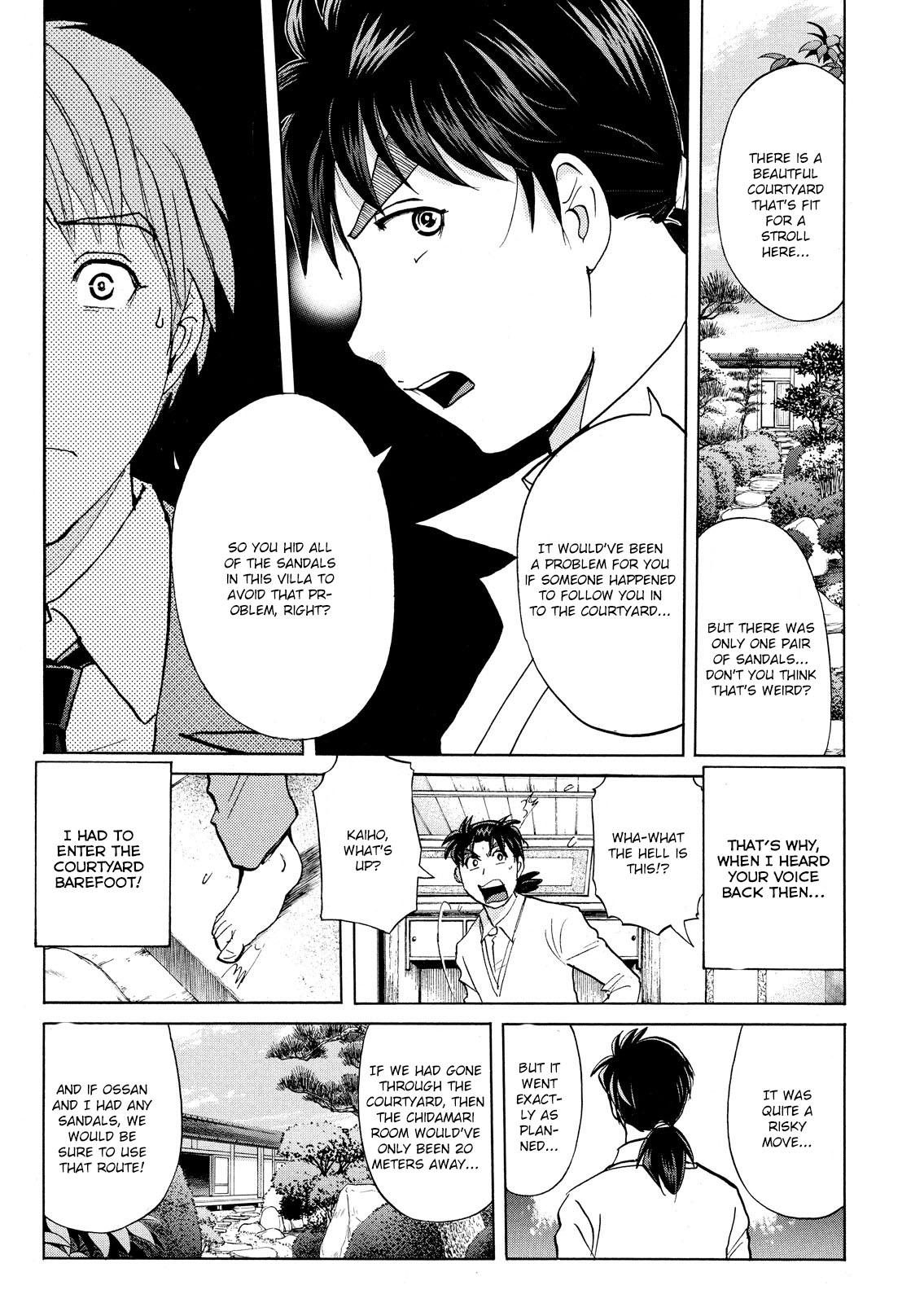 Kindaichi Shounen no Jikenbo: Vanpaia Densetsu Satsujin Jiken Chapter 57 page 4 - Chapter 57: Chidamari's Room Murder Case 4