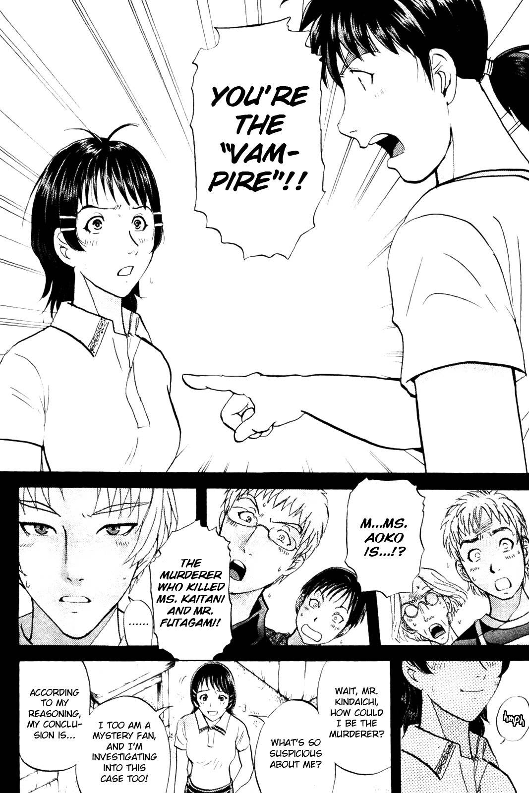 Kindaichi Shounen no Jikenbo: Vanpaia Densetsu Satsujin Jiken Chapter 6 page 11 - Chapter 6: Legendary Vampire Murders [6]