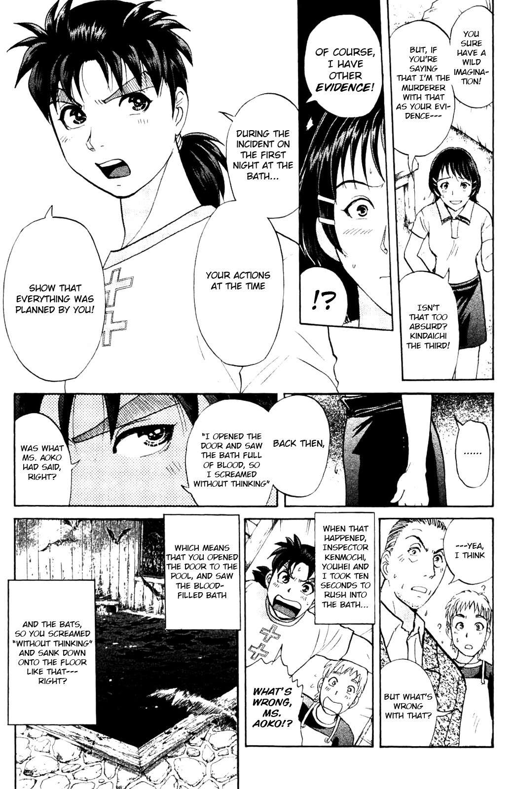 Kindaichi Shounen no Jikenbo: Vanpaia Densetsu Satsujin Jiken Chapter 6 page 13 - Chapter 6: Legendary Vampire Murders [6]