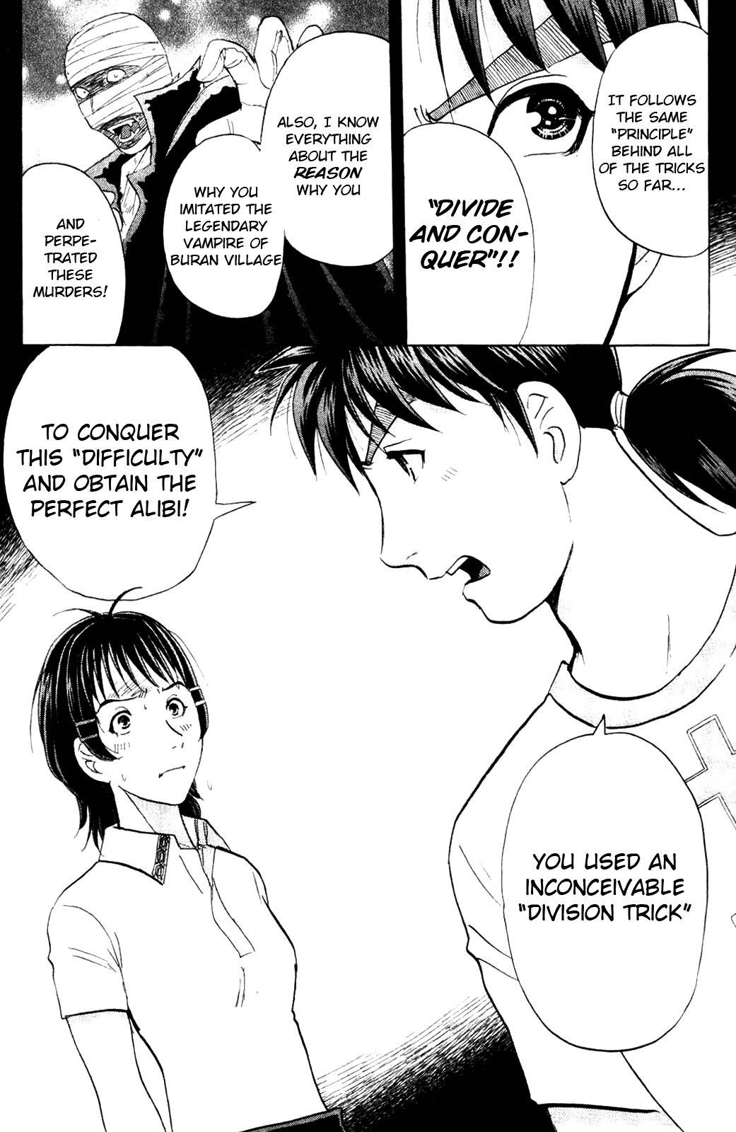 Kindaichi Shounen no Jikenbo: Vanpaia Densetsu Satsujin Jiken Chapter 6 page 22 - Chapter 6: Legendary Vampire Murders [6]