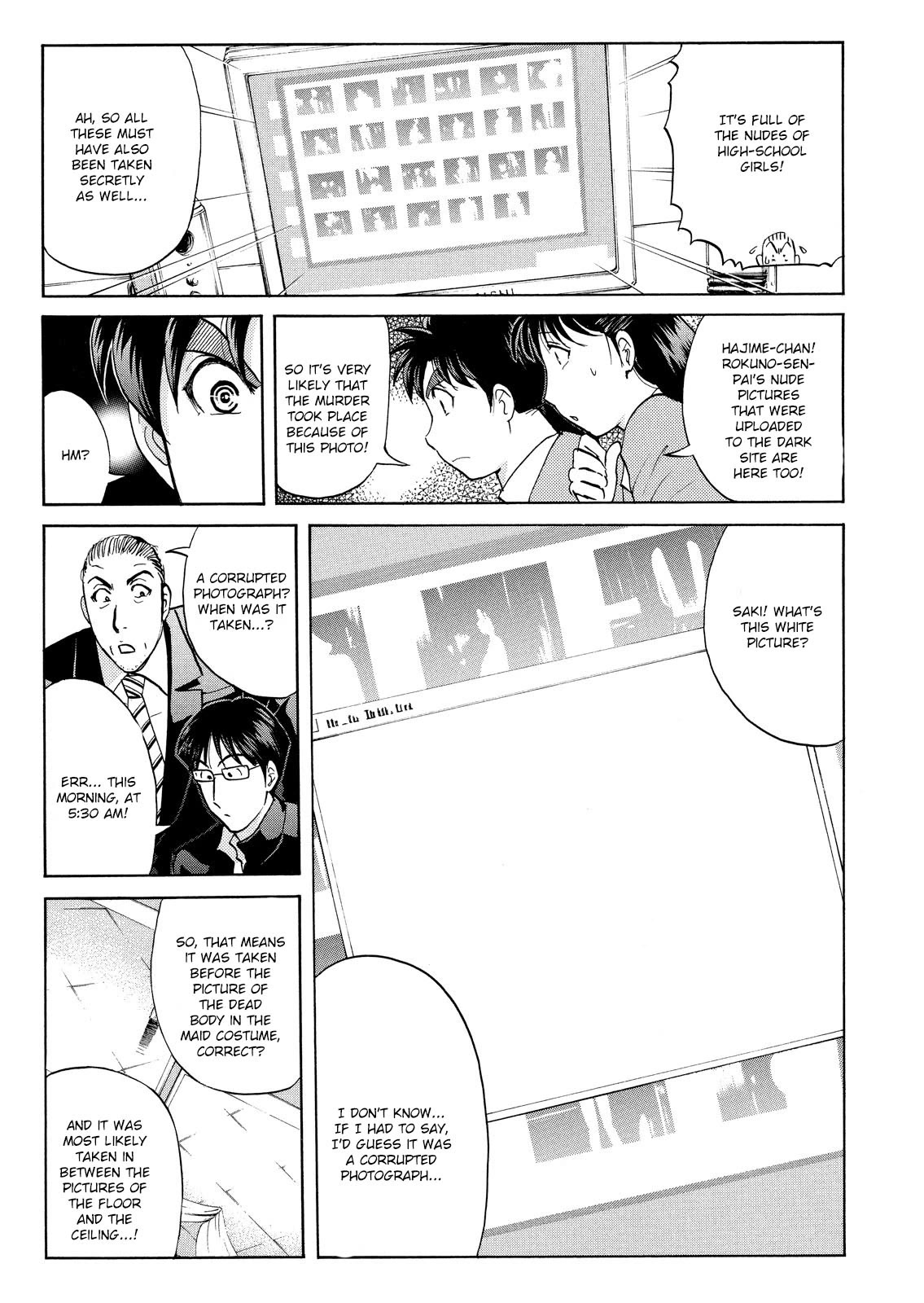 Kindaichi Shounen no Jikenbo: Vanpaia Densetsu Satsujin Jiken Chapter 60 page 11 - Chapter 60: Fudo High School Festival Murder Case 3