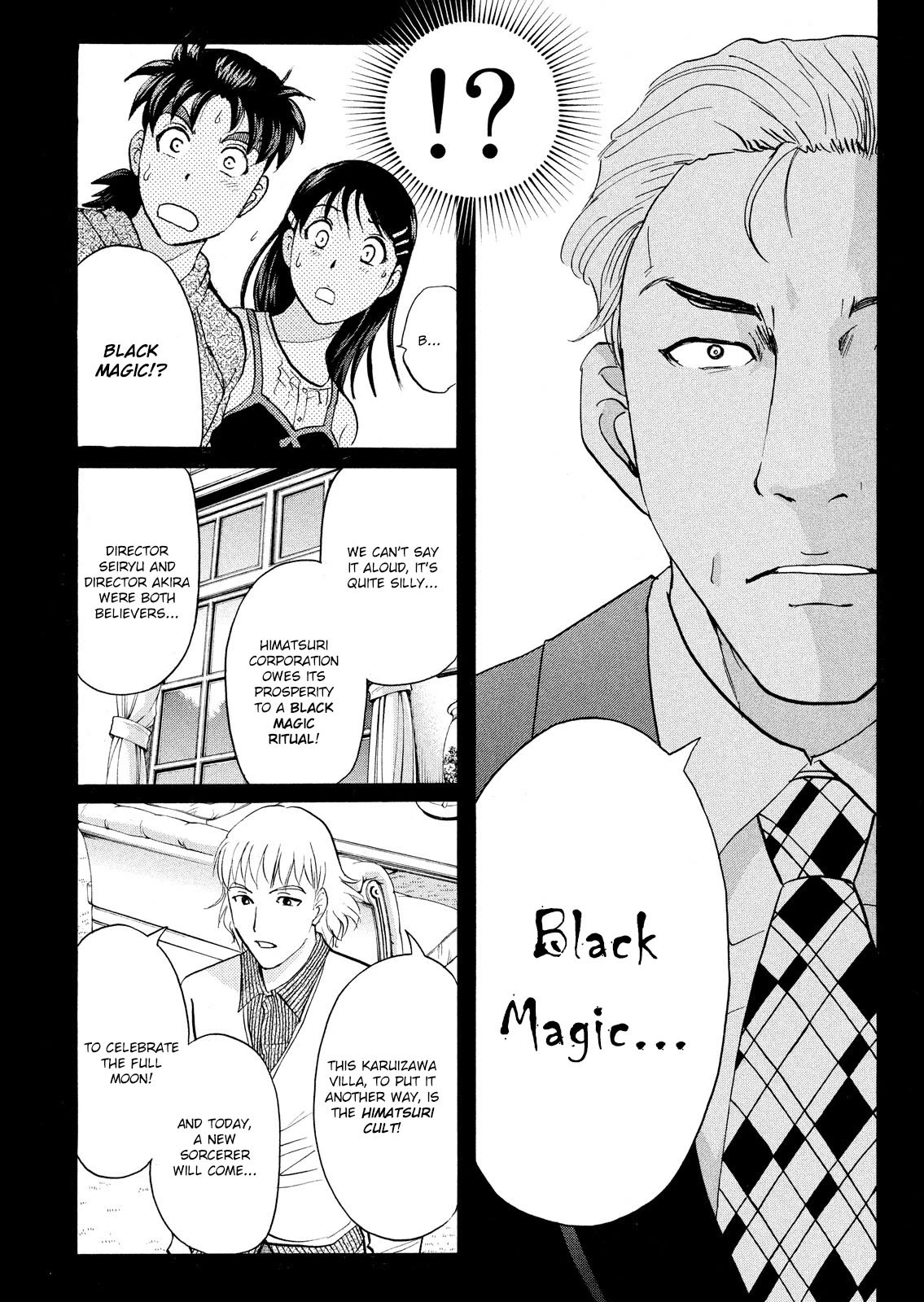 Kindaichi Shounen no Jikenbo: Vanpaia Densetsu Satsujin Jiken Chapter 62 page 15 - Chapter 62: Black Magic Murder Case 1