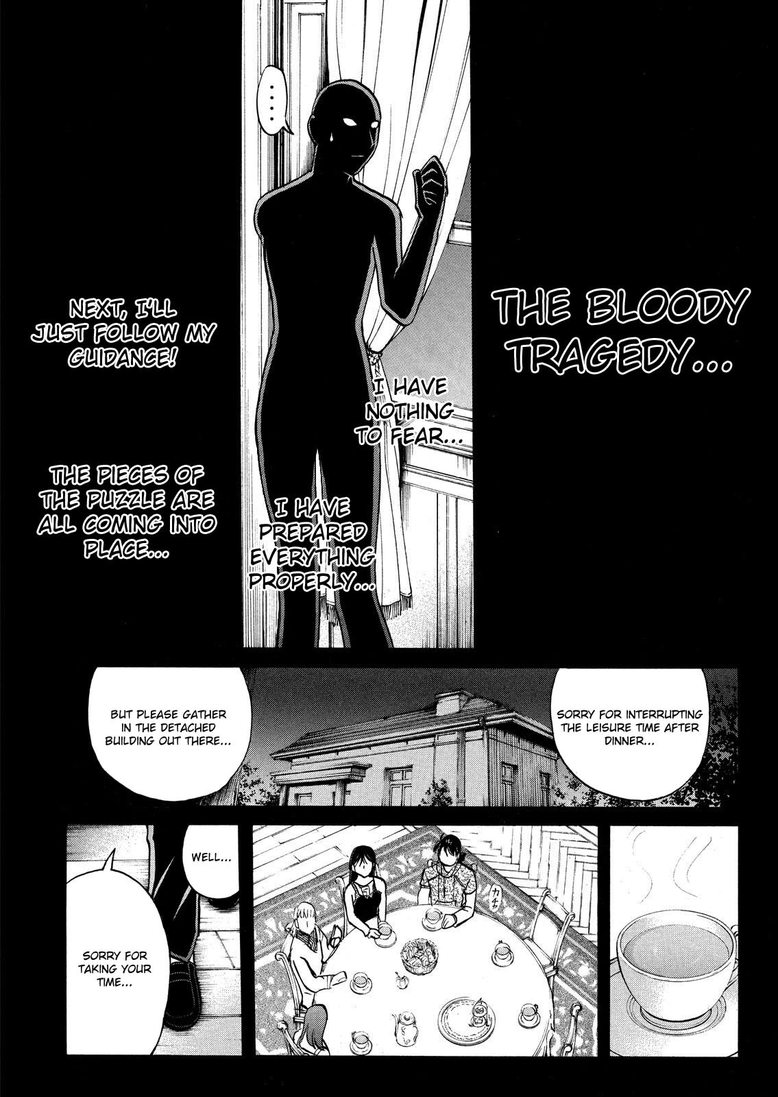 Kindaichi Shounen no Jikenbo: Vanpaia Densetsu Satsujin Jiken Chapter 62 page 21 - Chapter 62: Black Magic Murder Case 1