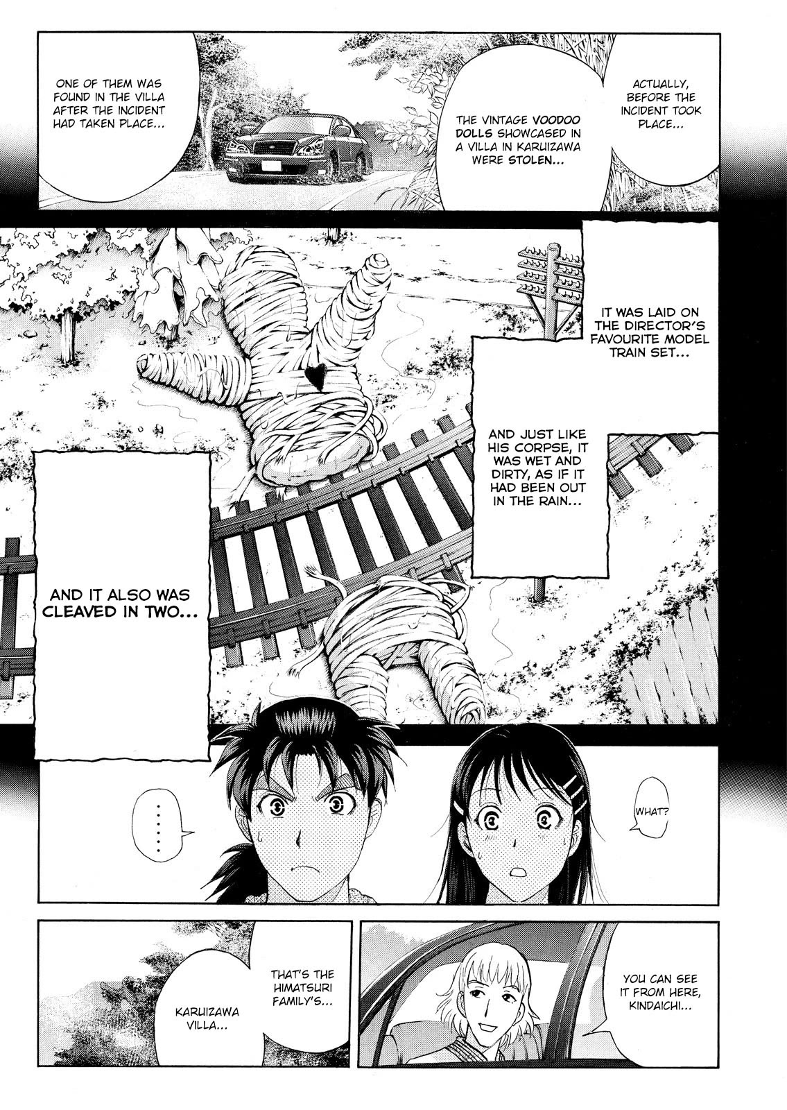 Kindaichi Shounen no Jikenbo: Vanpaia Densetsu Satsujin Jiken Chapter 62 page 8 - Chapter 62: Black Magic Murder Case 1