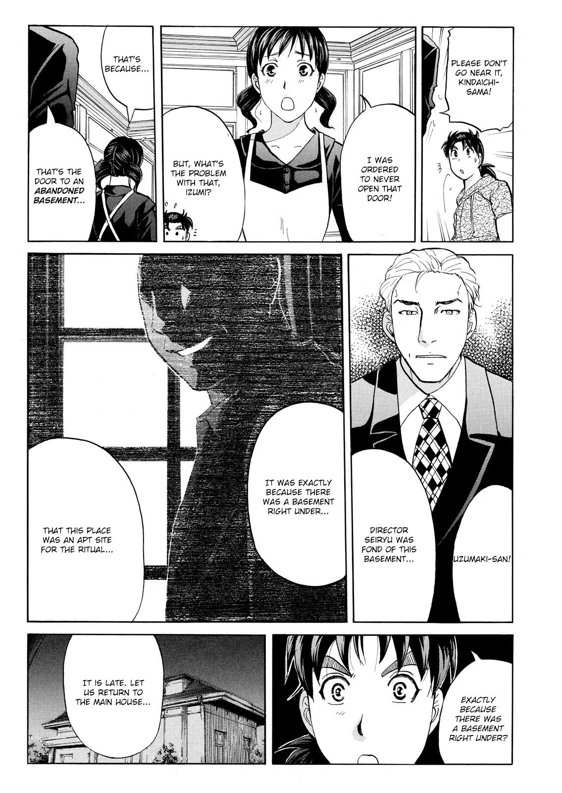 Kindaichi Shounen no Jikenbo: Vanpaia Densetsu Satsujin Jiken Chapter 63 page 10 - Chapter 63: Black Magic Murder Case 2