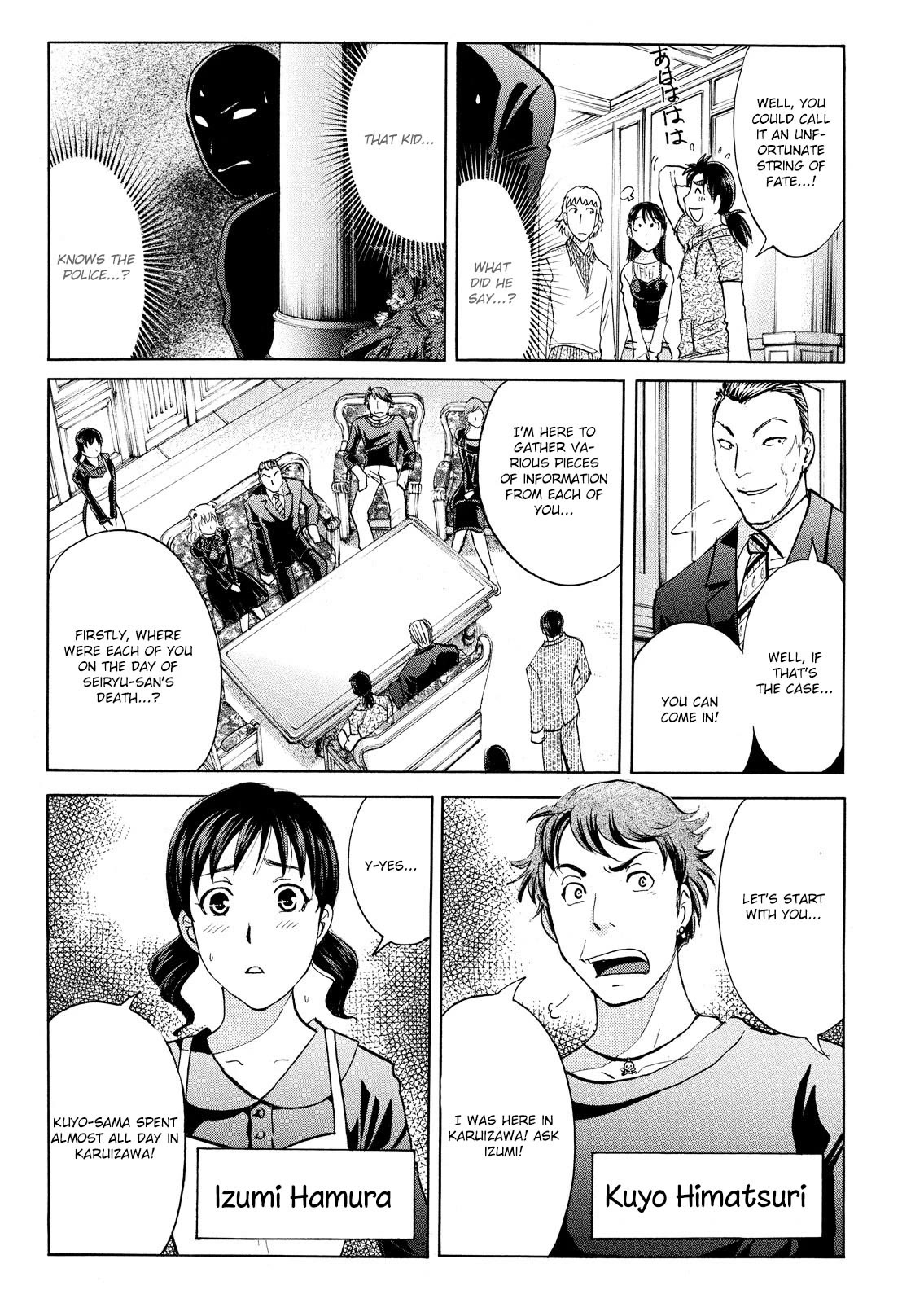 Kindaichi Shounen no Jikenbo: Vanpaia Densetsu Satsujin Jiken Chapter 63 page 12 - Chapter 63: Black Magic Murder Case 2