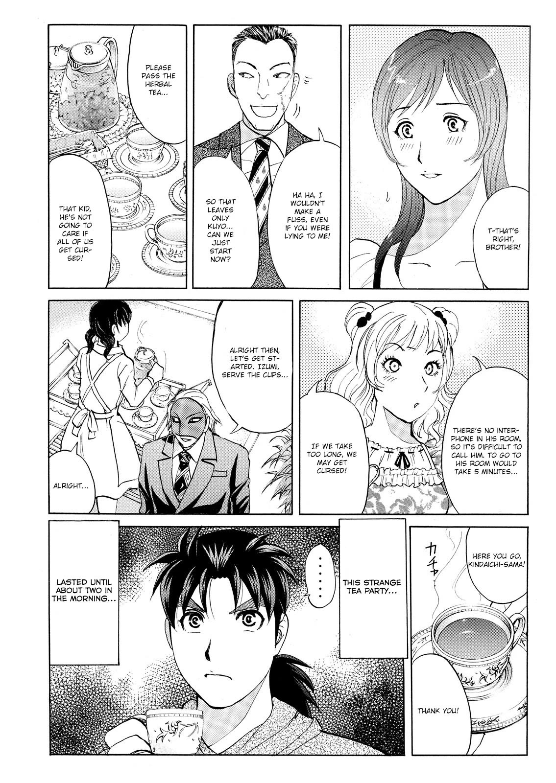 Kindaichi Shounen no Jikenbo: Vanpaia Densetsu Satsujin Jiken Chapter 63 page 21 - Chapter 63: Black Magic Murder Case 2