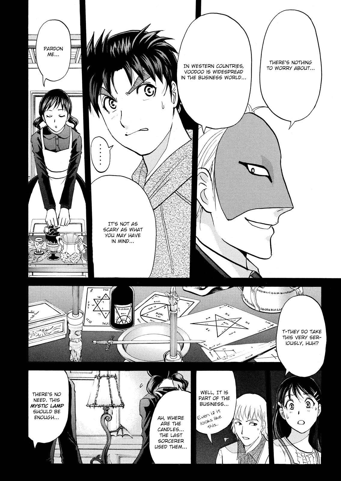 Kindaichi Shounen no Jikenbo: Vanpaia Densetsu Satsujin Jiken Chapter 63 page 5 - Chapter 63: Black Magic Murder Case 2