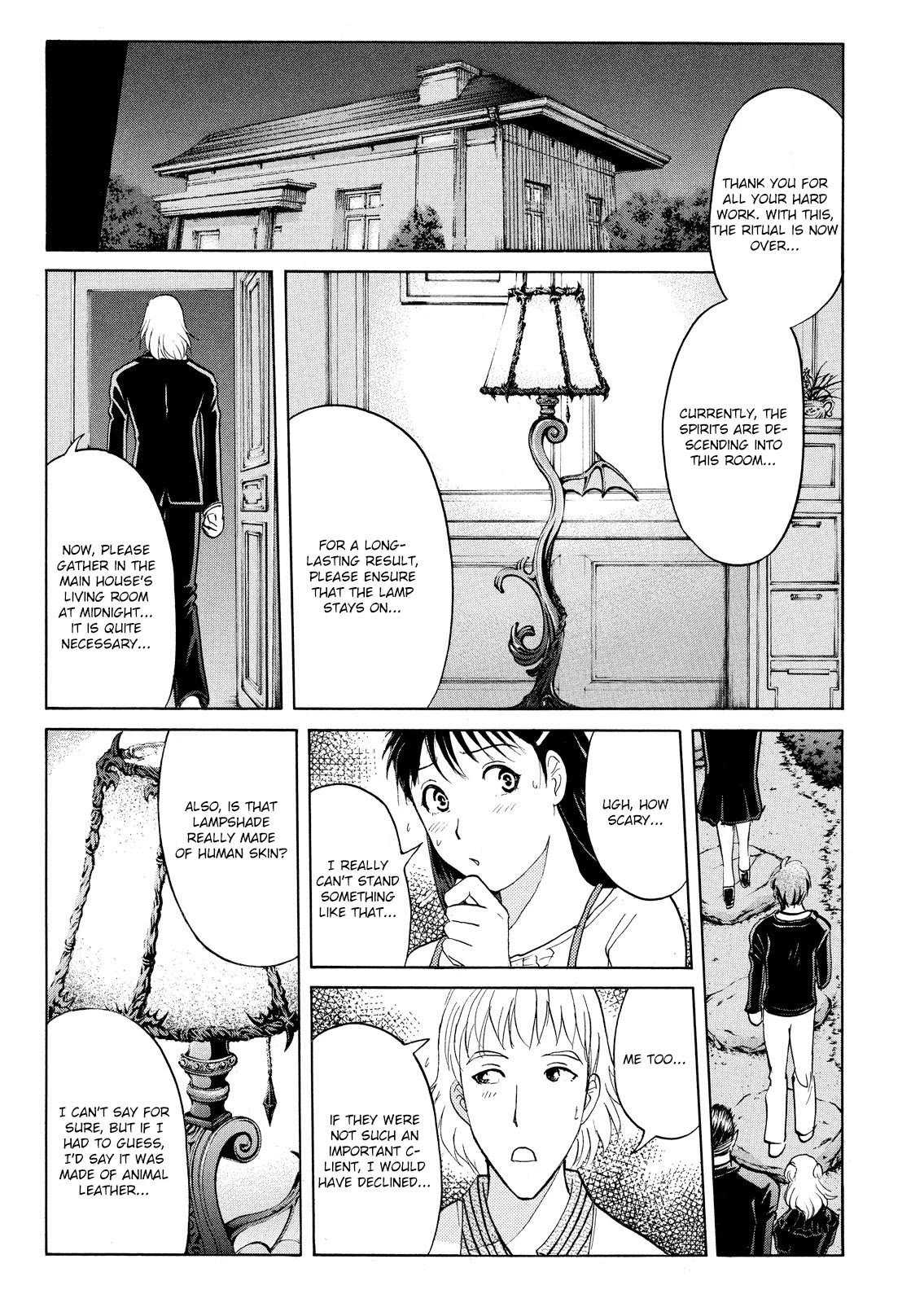 Kindaichi Shounen no Jikenbo: Vanpaia Densetsu Satsujin Jiken Chapter 63 page 8 - Chapter 63: Black Magic Murder Case 2