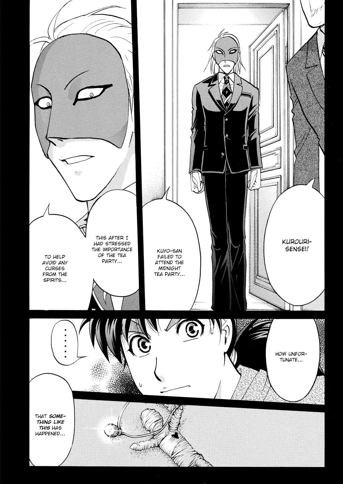 Kindaichi Shounen no Jikenbo: Vanpaia Densetsu Satsujin Jiken Chapter 64 page 11 - Chapter 64: Black Magic Murder Case 3