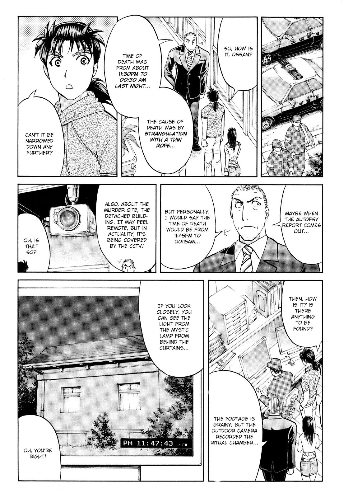 Kindaichi Shounen no Jikenbo: Vanpaia Densetsu Satsujin Jiken Chapter 64 page 12 - Chapter 64: Black Magic Murder Case 3