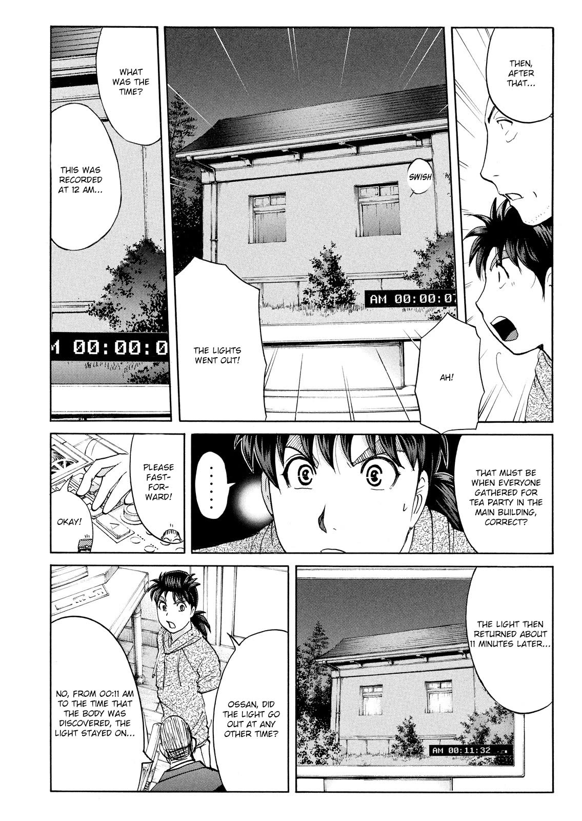 Kindaichi Shounen no Jikenbo: Vanpaia Densetsu Satsujin Jiken Chapter 64 page 13 - Chapter 64: Black Magic Murder Case 3