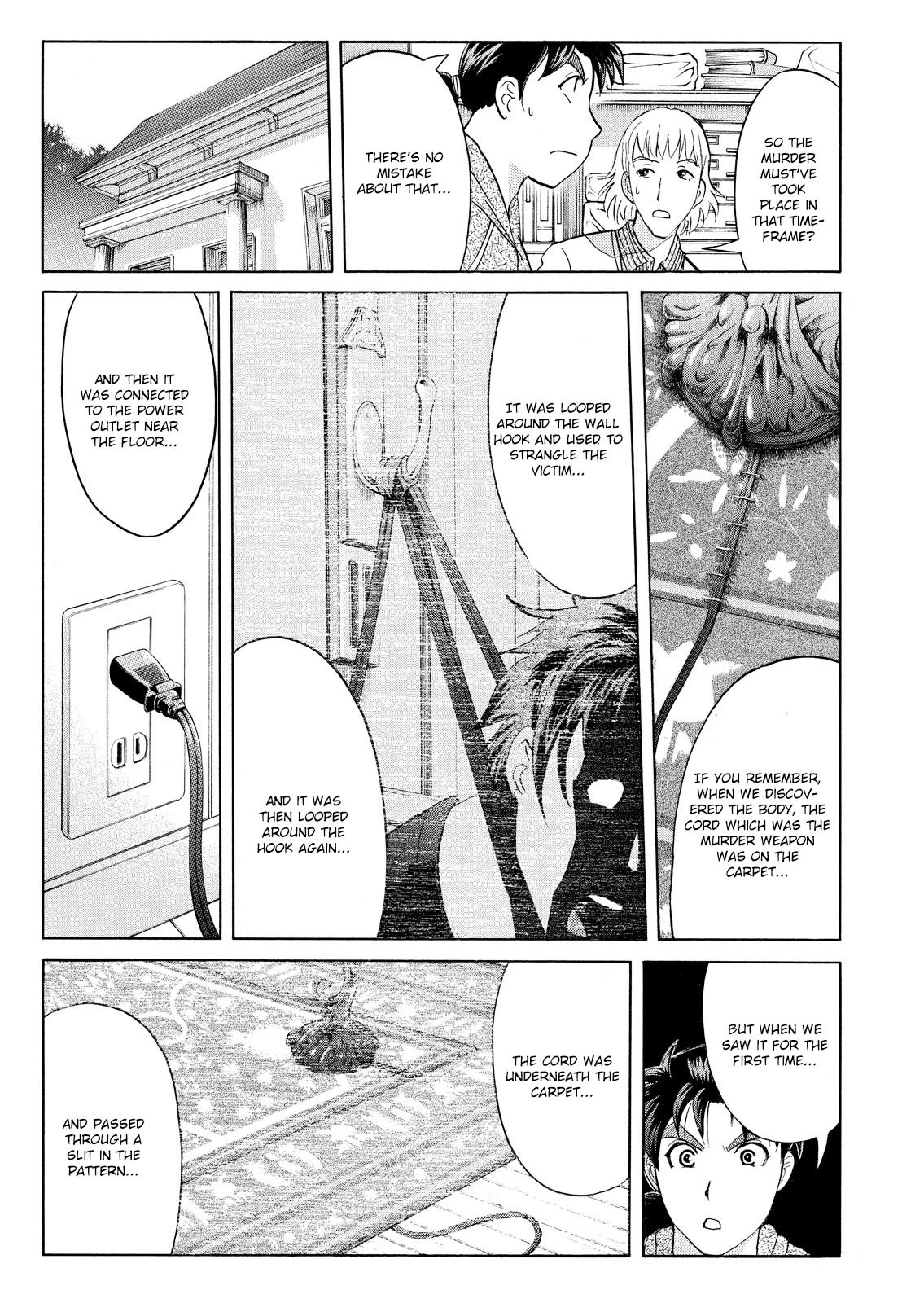 Kindaichi Shounen no Jikenbo: Vanpaia Densetsu Satsujin Jiken Chapter 64 page 14 - Chapter 64: Black Magic Murder Case 3