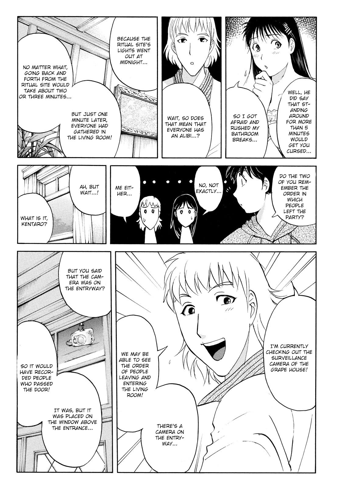 Kindaichi Shounen no Jikenbo: Vanpaia Densetsu Satsujin Jiken Chapter 64 page 16 - Chapter 64: Black Magic Murder Case 3