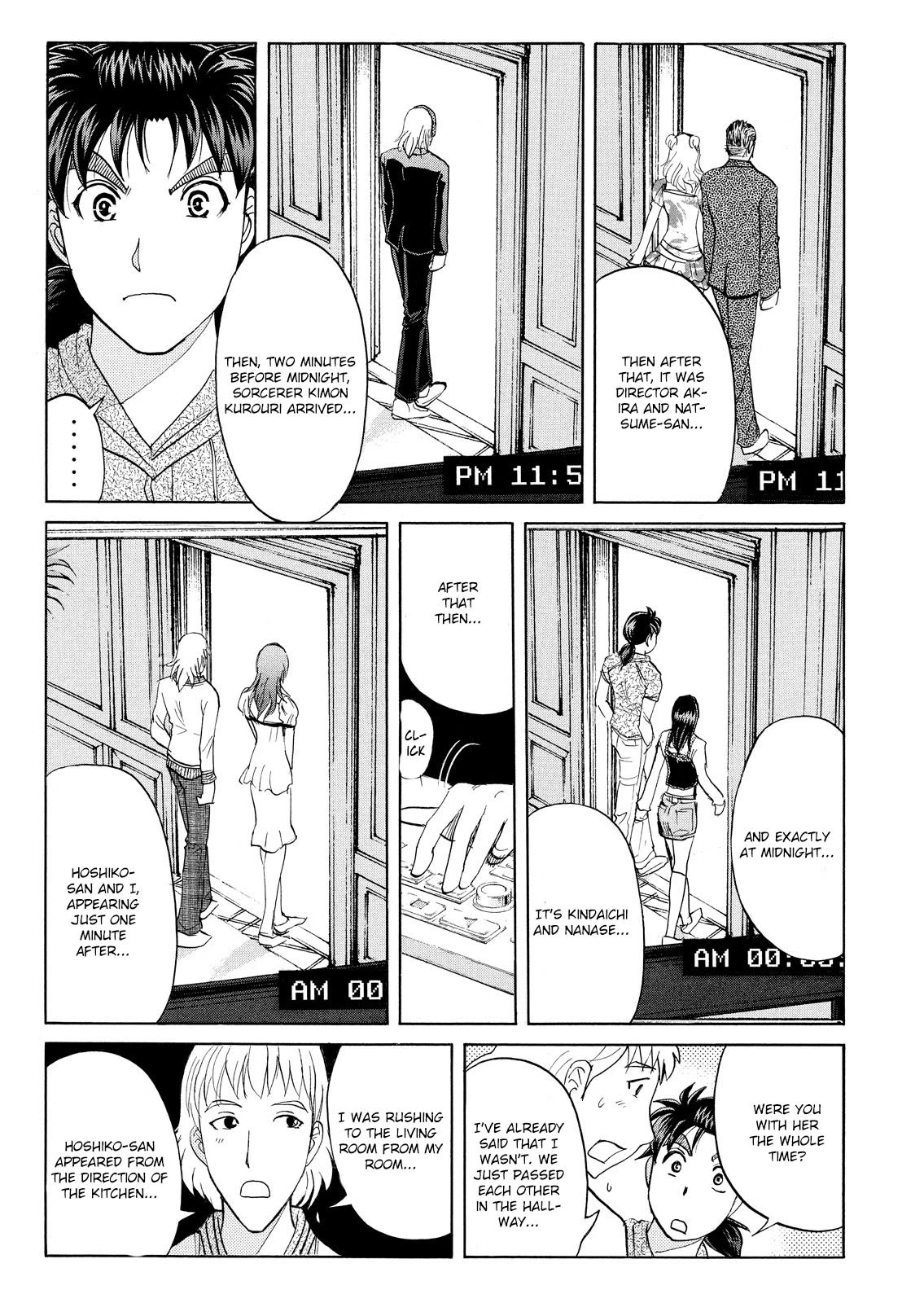 Kindaichi Shounen no Jikenbo: Vanpaia Densetsu Satsujin Jiken Chapter 64 page 18 - Chapter 64: Black Magic Murder Case 3