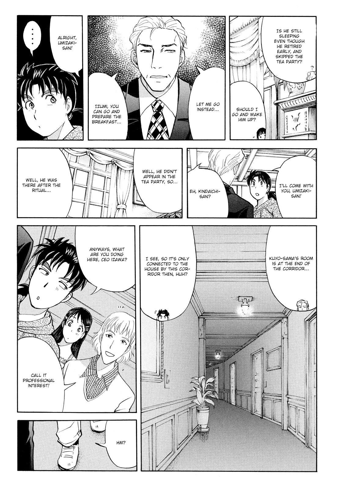 Kindaichi Shounen no Jikenbo: Vanpaia Densetsu Satsujin Jiken Chapter 64 page 6 - Chapter 64: Black Magic Murder Case 3