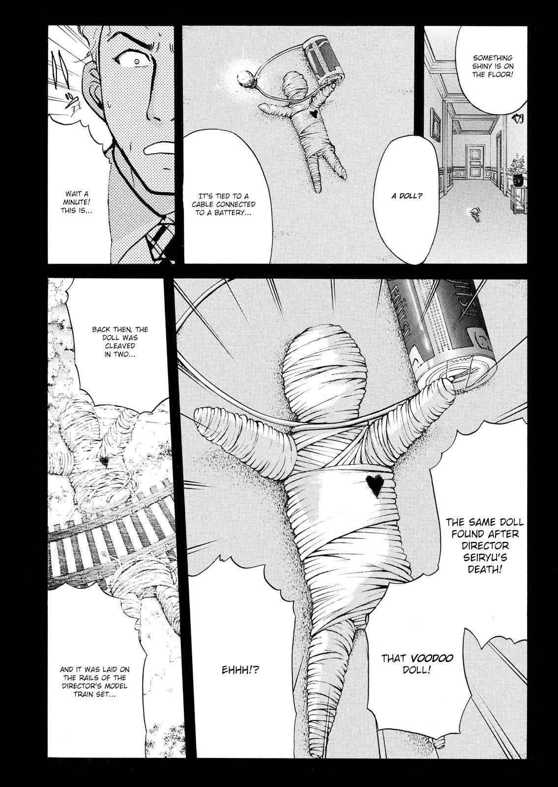 Kindaichi Shounen no Jikenbo: Vanpaia Densetsu Satsujin Jiken Chapter 64 page 7 - Chapter 64: Black Magic Murder Case 3